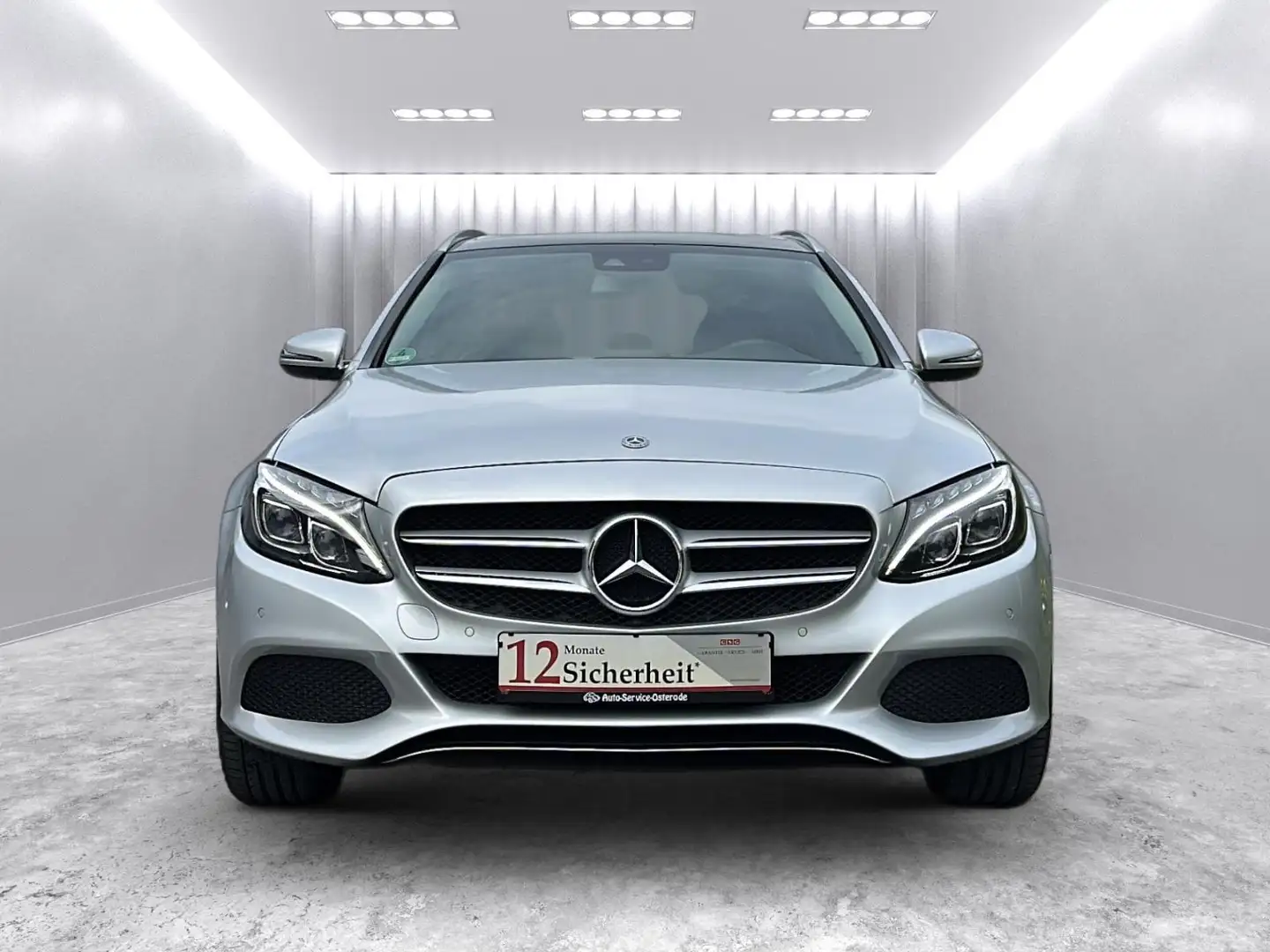 Mercedes-Benz C 180 *2.Hand/Pano/AHK/LED/Navi/Totw./Lückenlos* Argent - 2