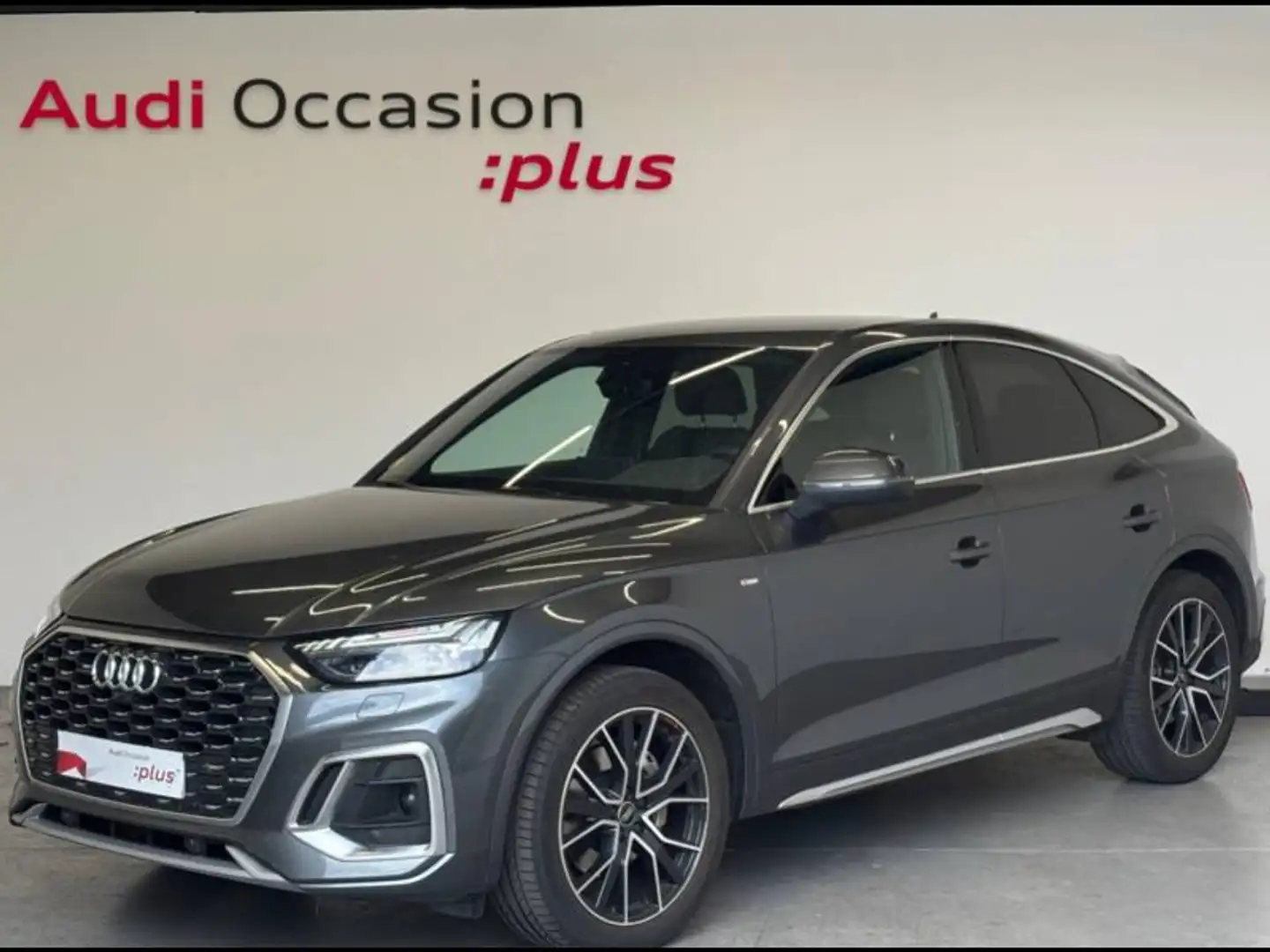 Audi Q5 35 TDI Mild Hybrid 163ch S line S tronic 7 Gris - 1