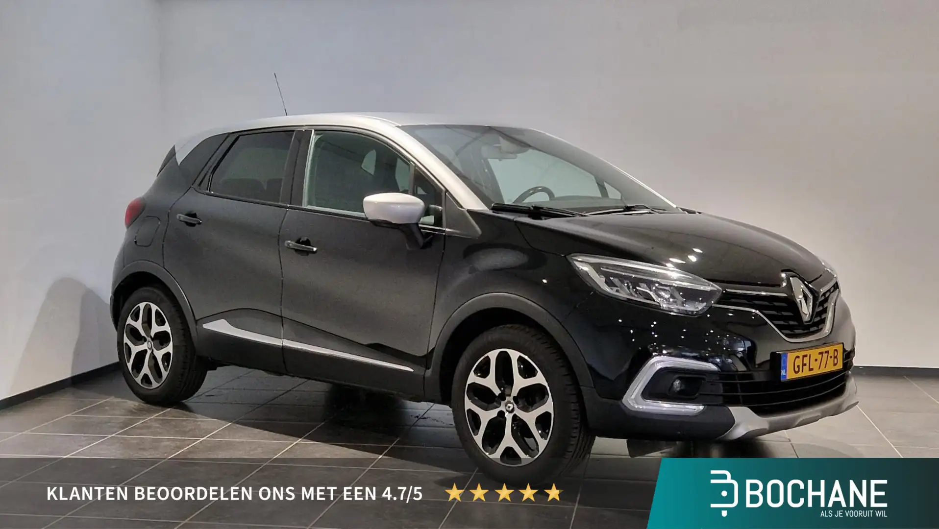 Renault Captur 0.9 TCe 90 Intens | Achteruitrijcamera | Parkeerse Schwarz - 1