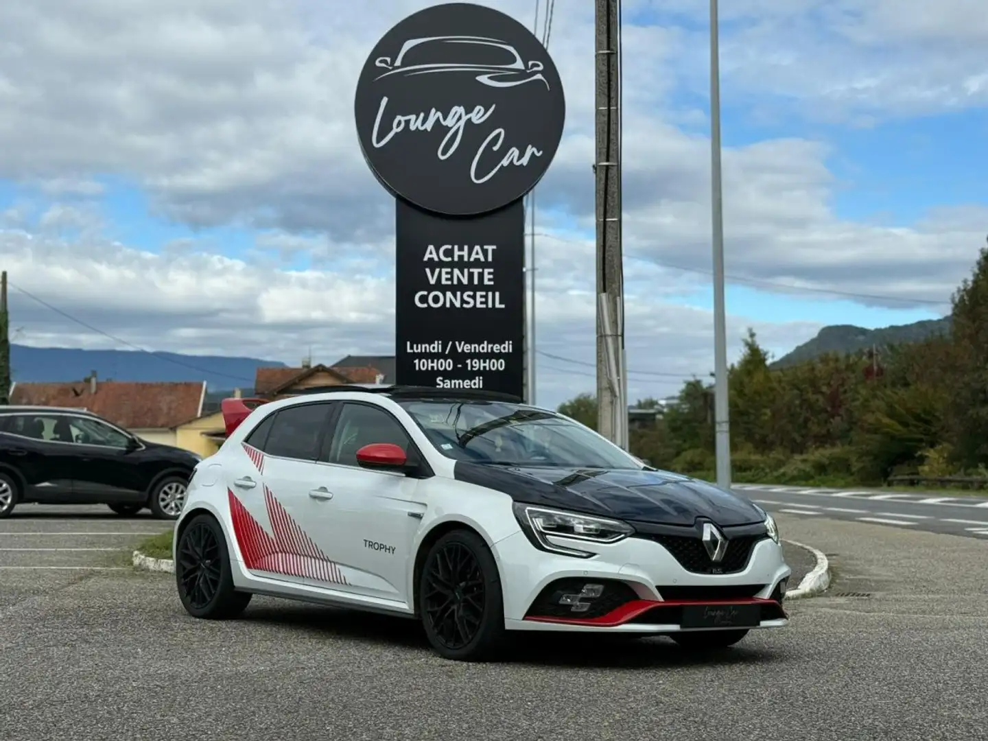 Renault Megane IV BERLINE TCe 300 EDC RS Trophy Blanc - 1