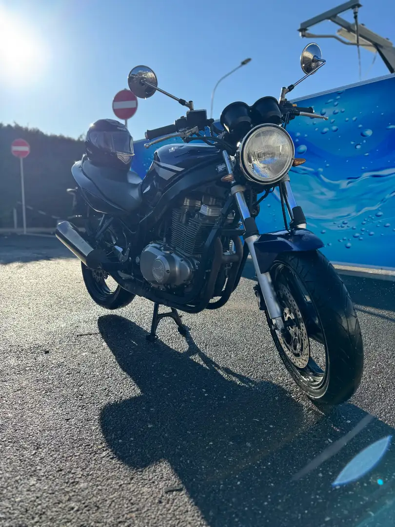 Suzuki GS 500 Bleu - 2