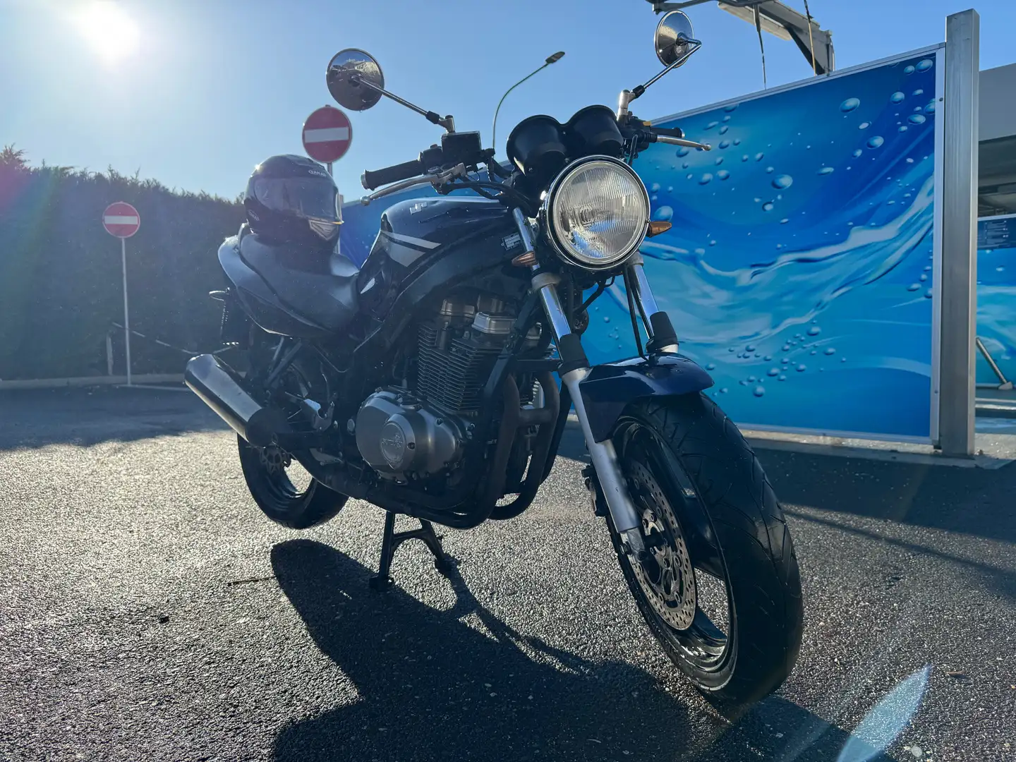 Suzuki GS 500 Bleu - 1