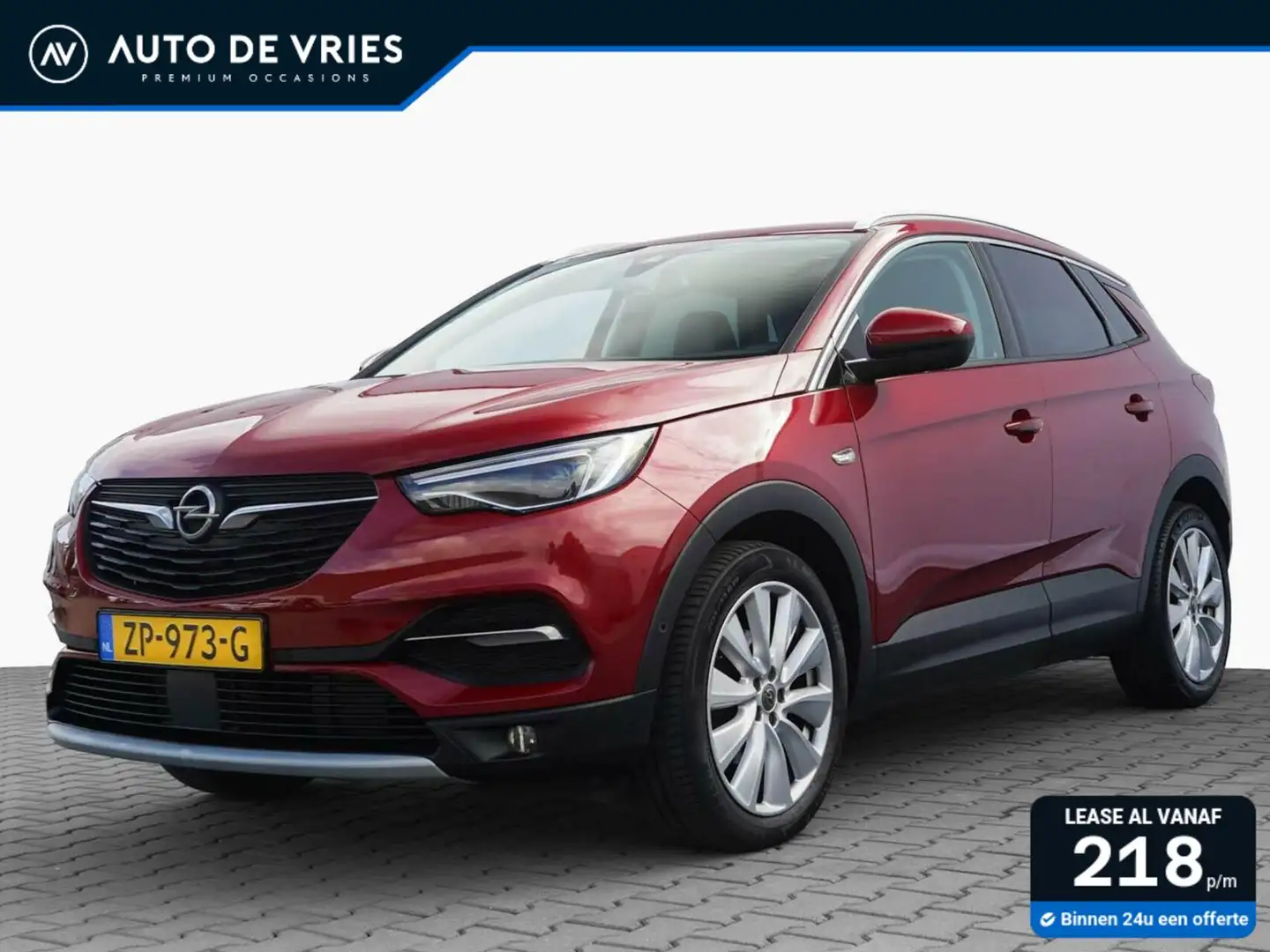 Opel Grandland X 1.2 Turbo 131pk Business Executive | Full LED | Ca Rood - 1