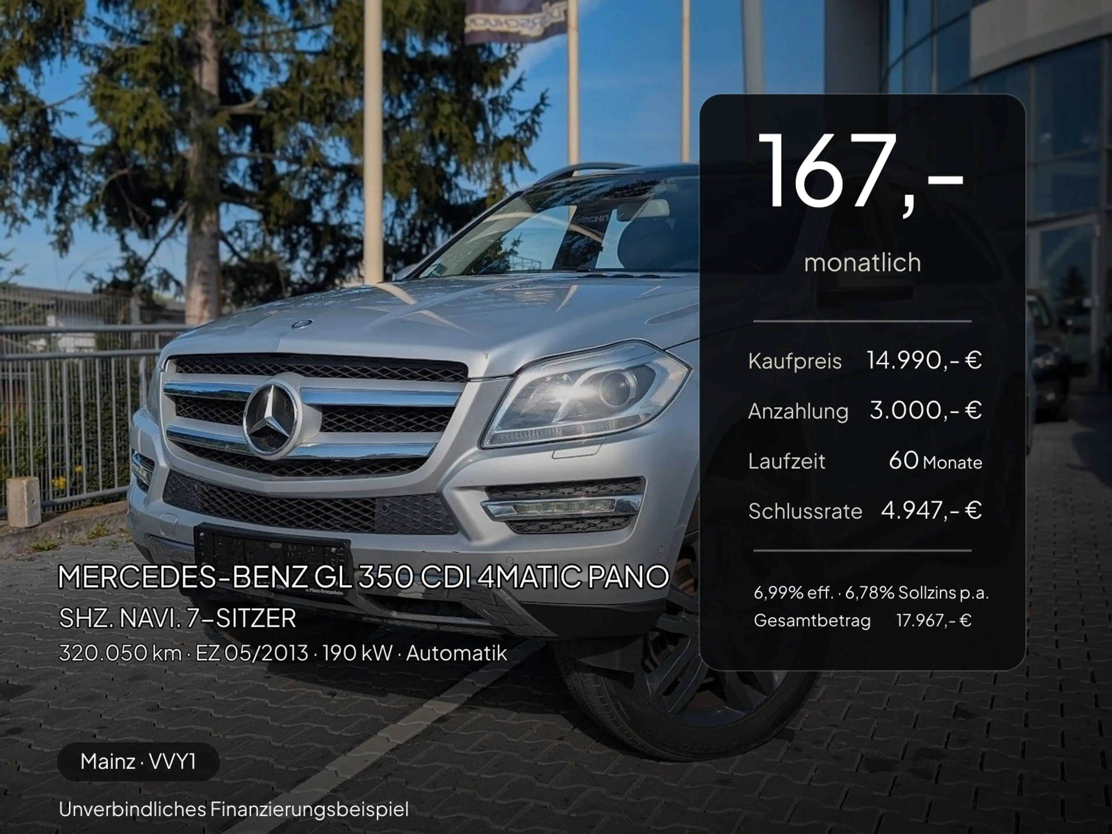Mercedes-Benz GL 350 GL 350 CDI 4MATIC PANO. SHZ. NAVI. 7-SITZER — photo 2