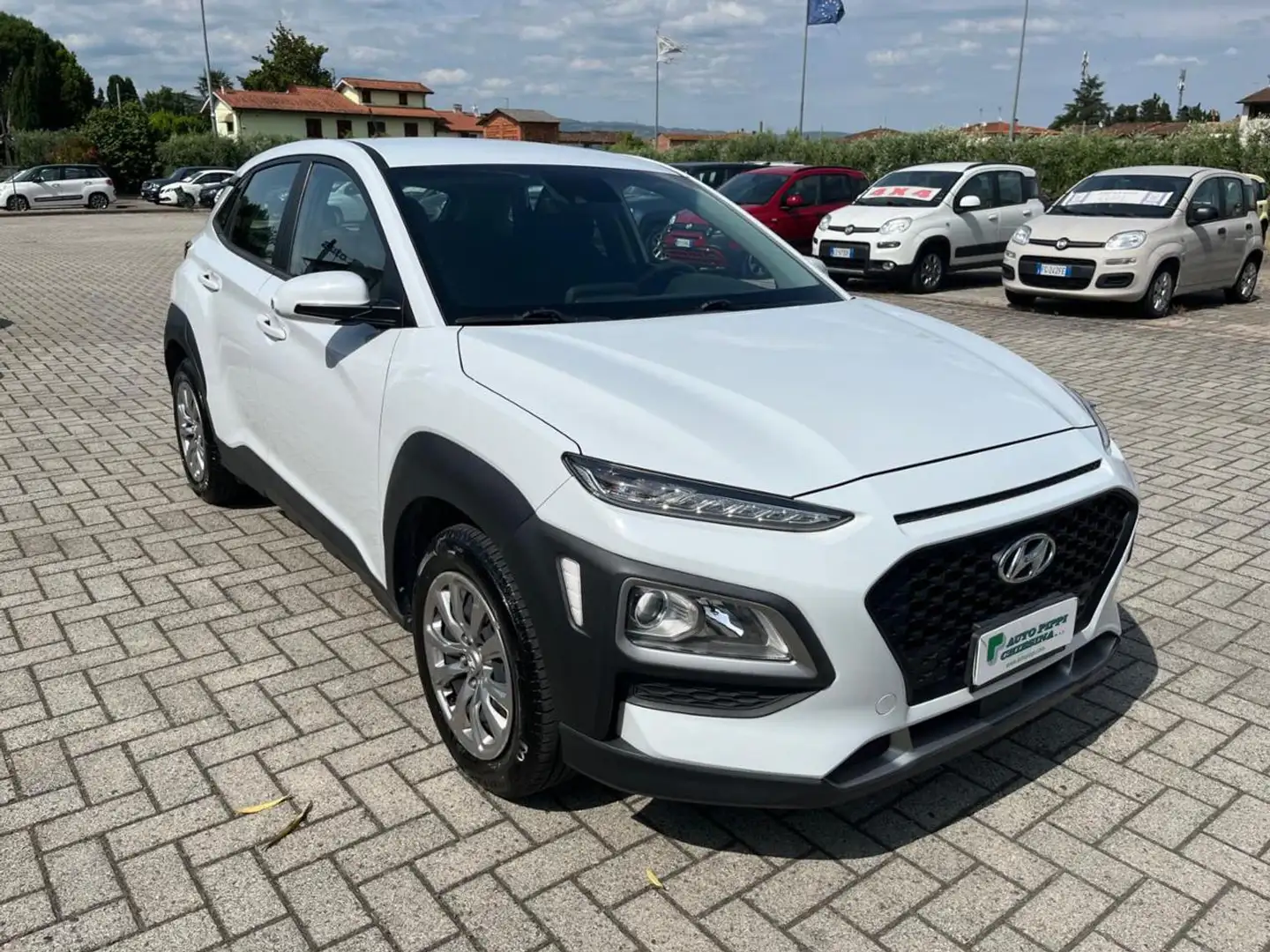 Hyundai KONA 1.0 T-GDI Classic Blanc - 1