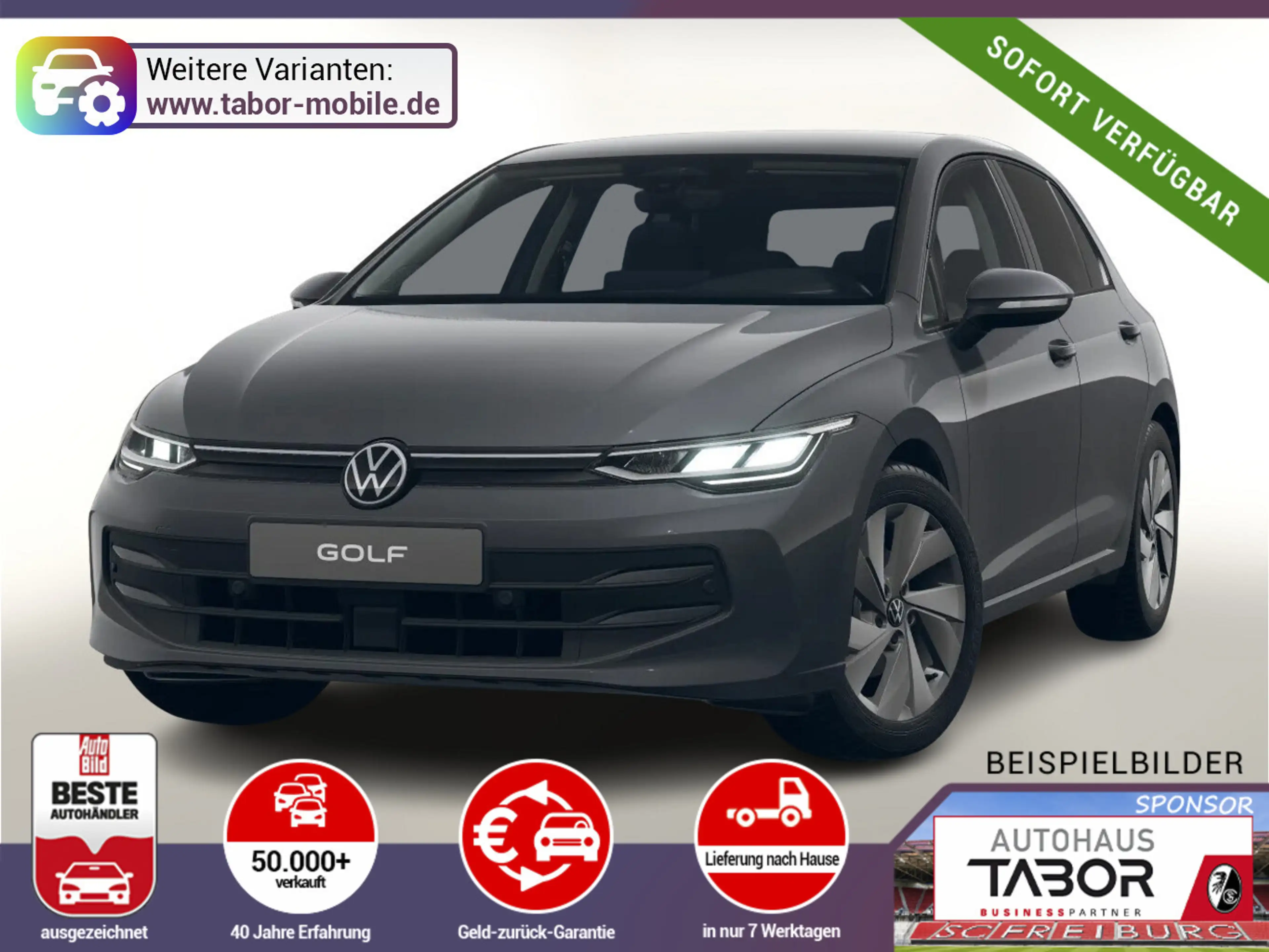 Volkswagen Golf 8 TDI AHK Ready2D ParkAs+ SHZ PrivG UVP-37%*