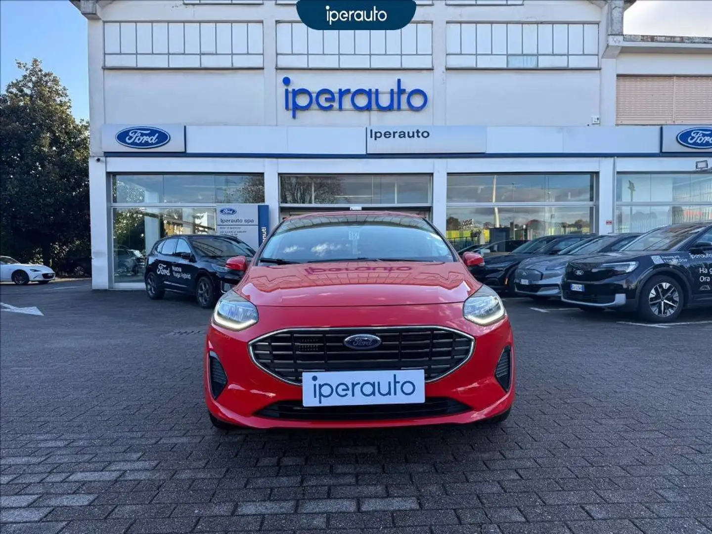 Ford Fiesta 5p 1.0 ecoboost h titanium 125cv Rouge - 2