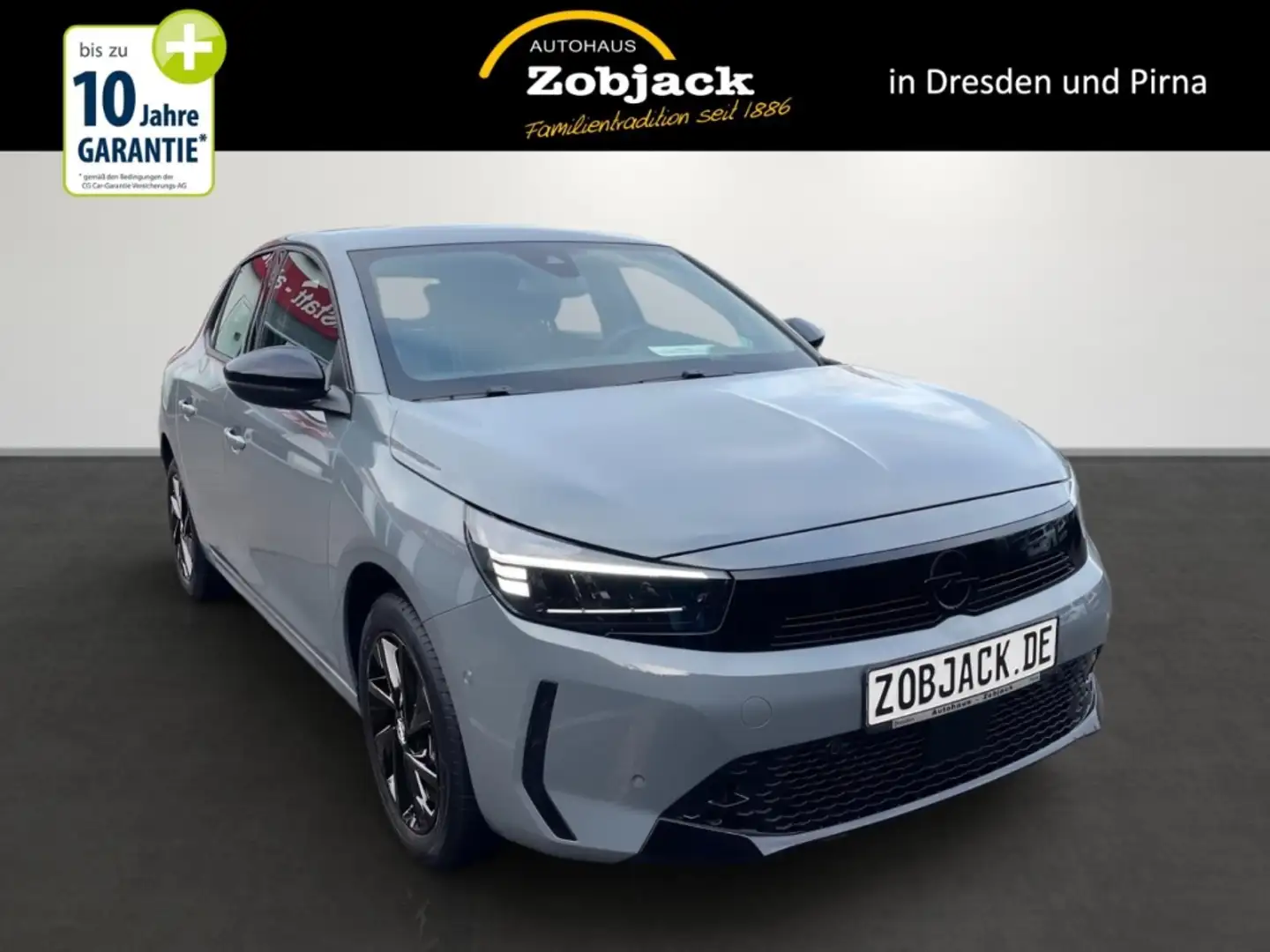 Opel Corsa F GS 1.2 Kamera, PDC, ALU, SHZ Allwetter Gris - 2