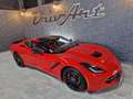 Chevrolet Corvette TARGA 6.2 V8 STINGRAY 3LT Z51 MT7 PACK COMPETITION CUIR Rojo - thumbnail 2