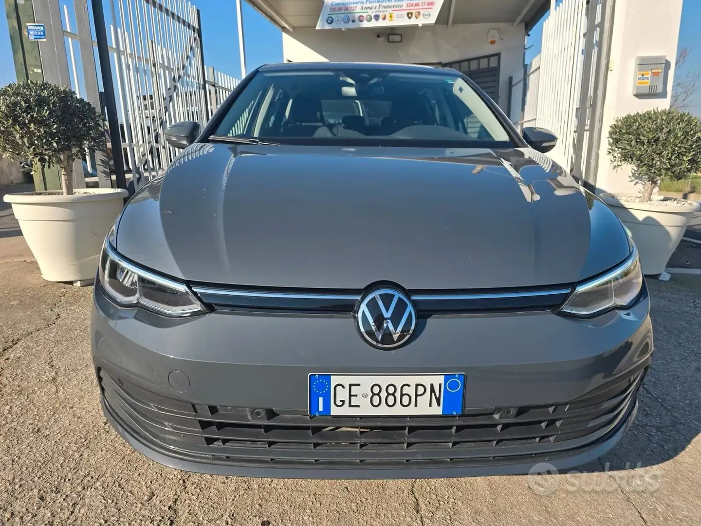 Volkswagen Golf Golf VIII 2020 2.0 tdi Life 115cv Grigio - 1
