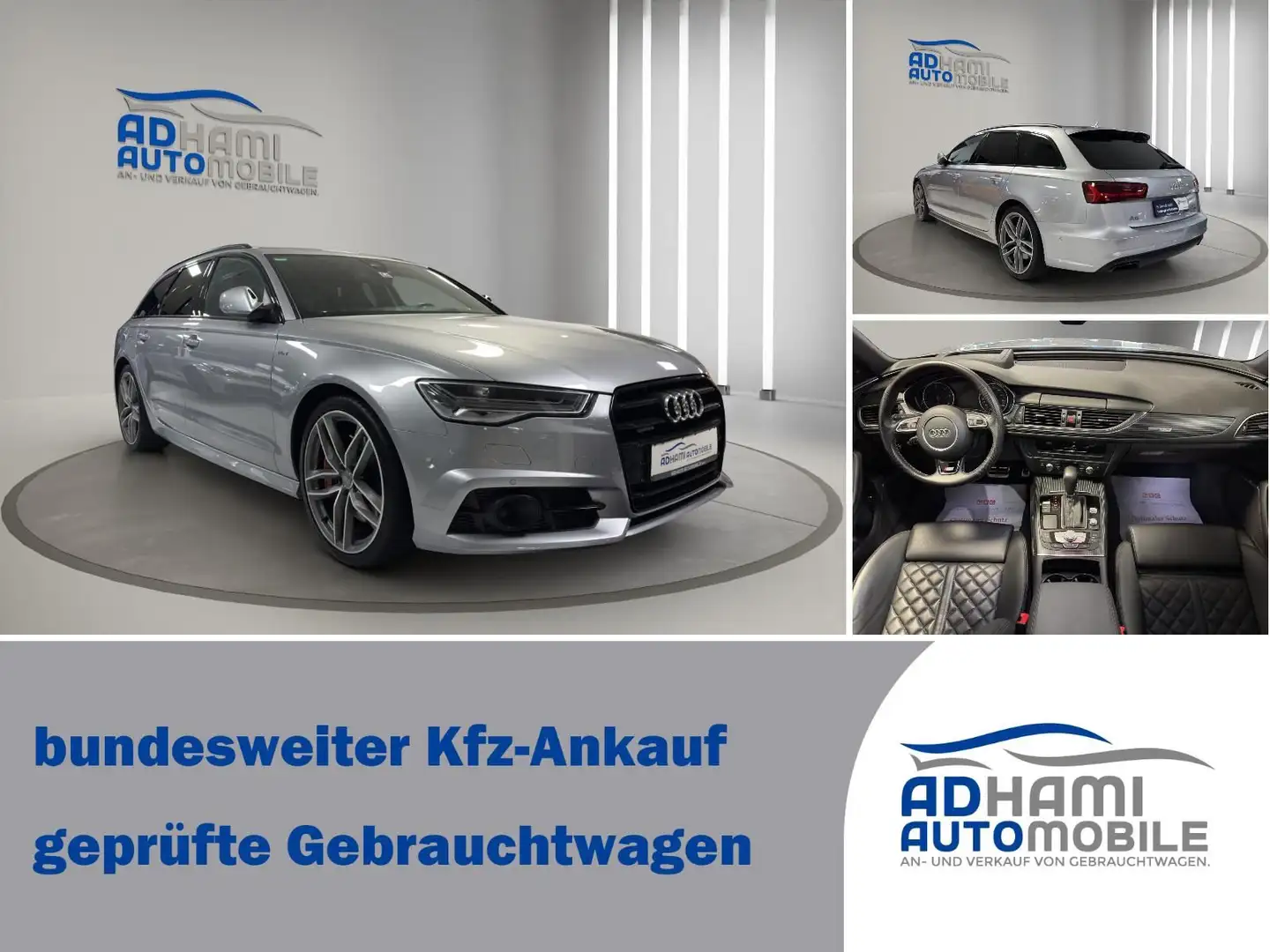 Audi A6 3.0 TDI quattro competition 3xS line/9000KM ! Silber - 2