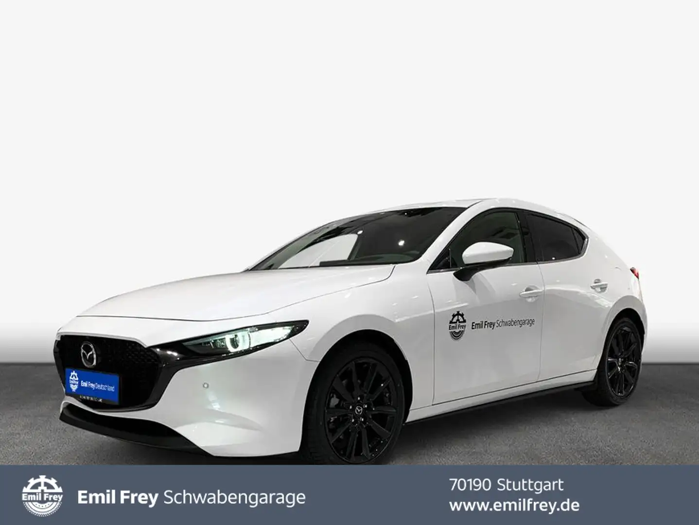 Mazda 3 e-SKYACTIV-X 186 M HYBRID Aut. TAKUMI 137 kW, 5- Weiß - 1