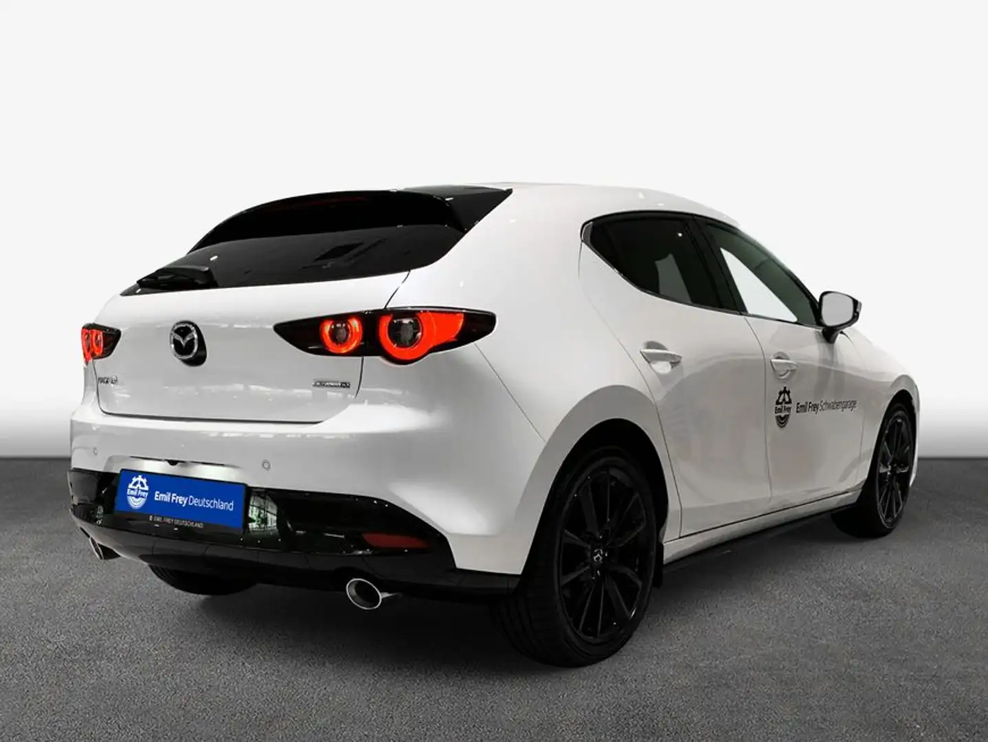 Mazda 3 e-SKYACTIV-X 186 M HYBRID Aut. TAKUMI 137 kW, 5- Weiß - 2