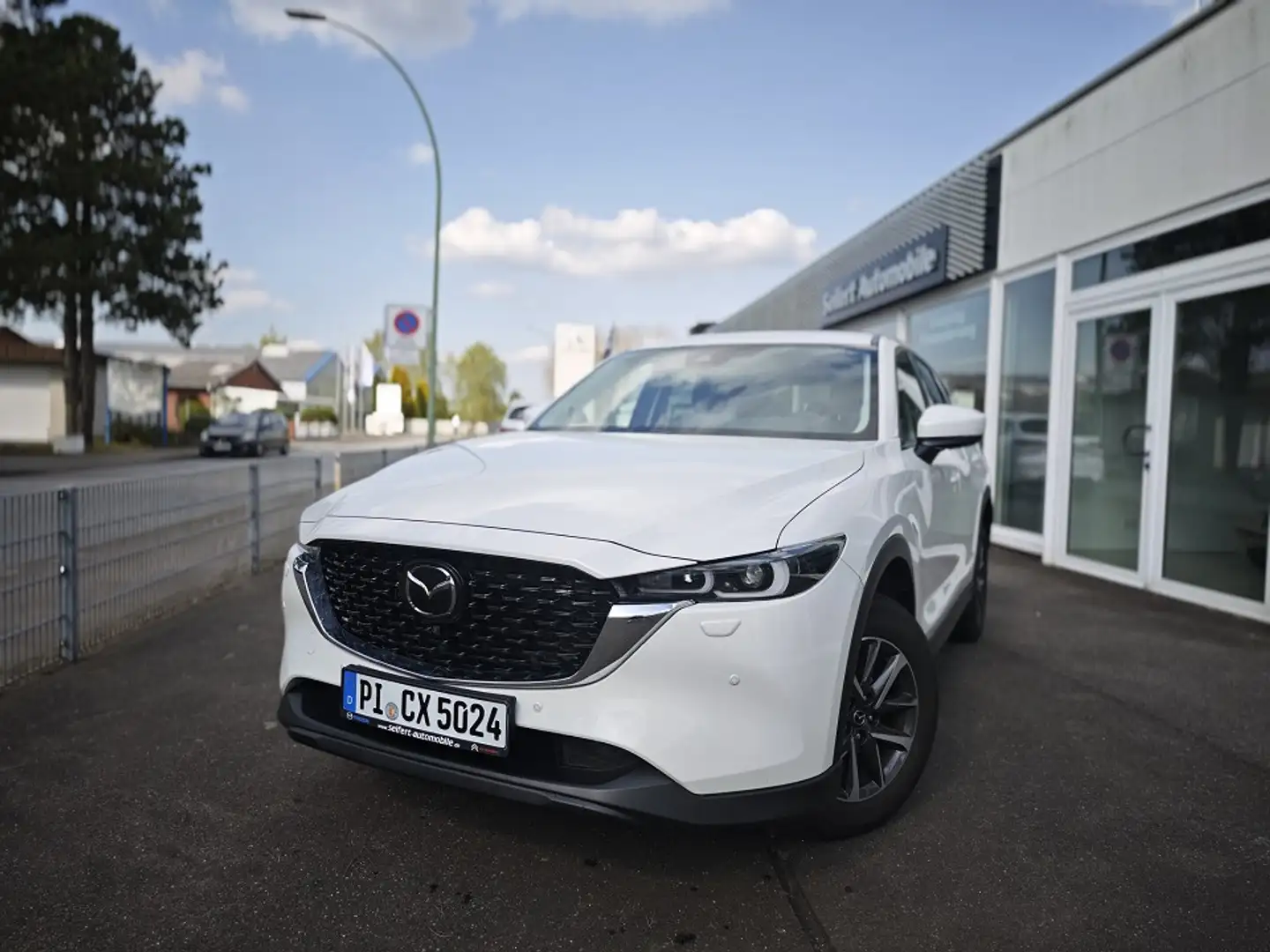Mazda CX-5 2.5L SKYACTIV G 194 6AT AWD EXCLUSIVE-LINE COMB Blanc - 1