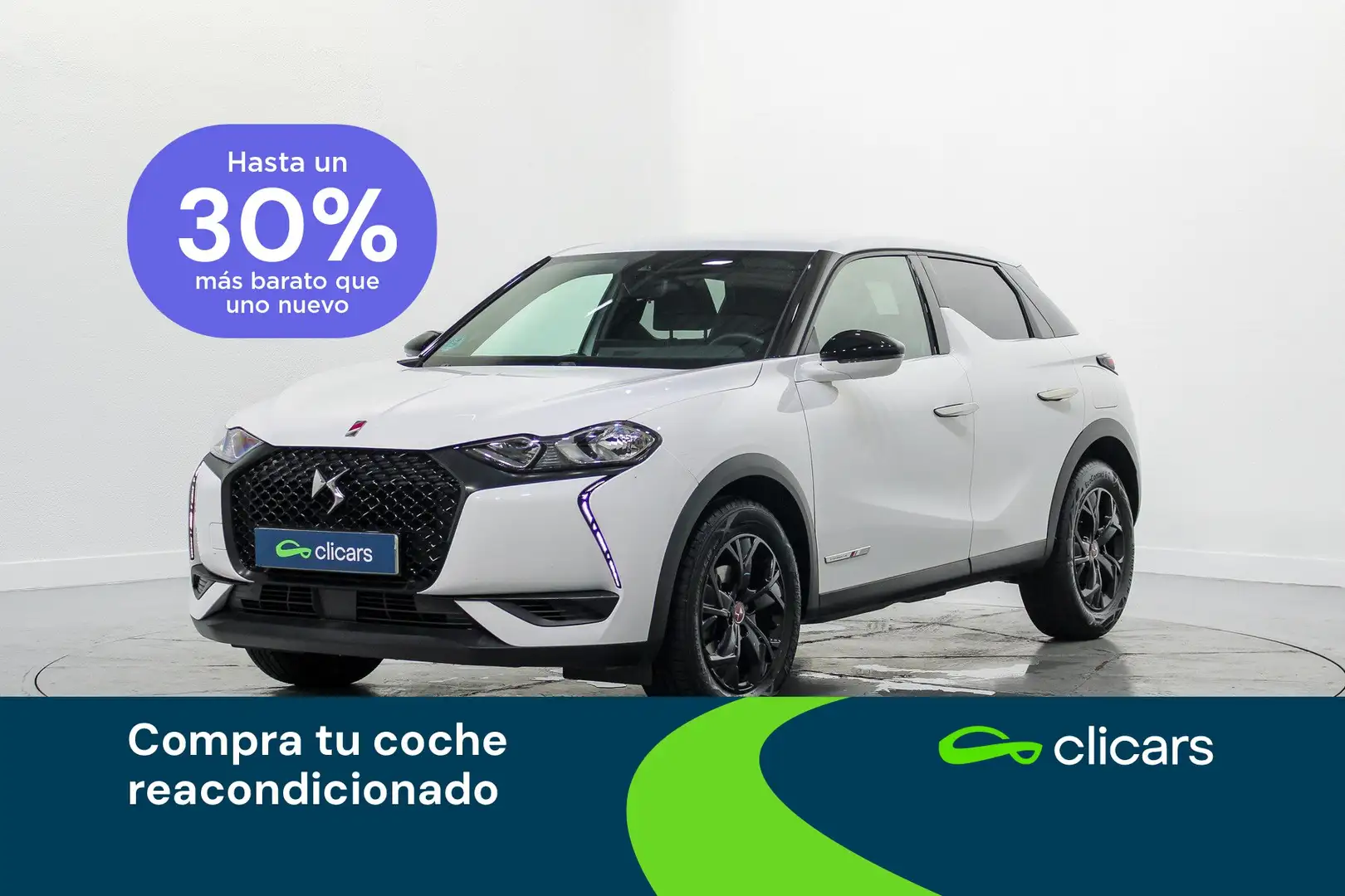 DS Automobiles DS 3 Crossback Puretech Performance Line 100 Blanc - 1