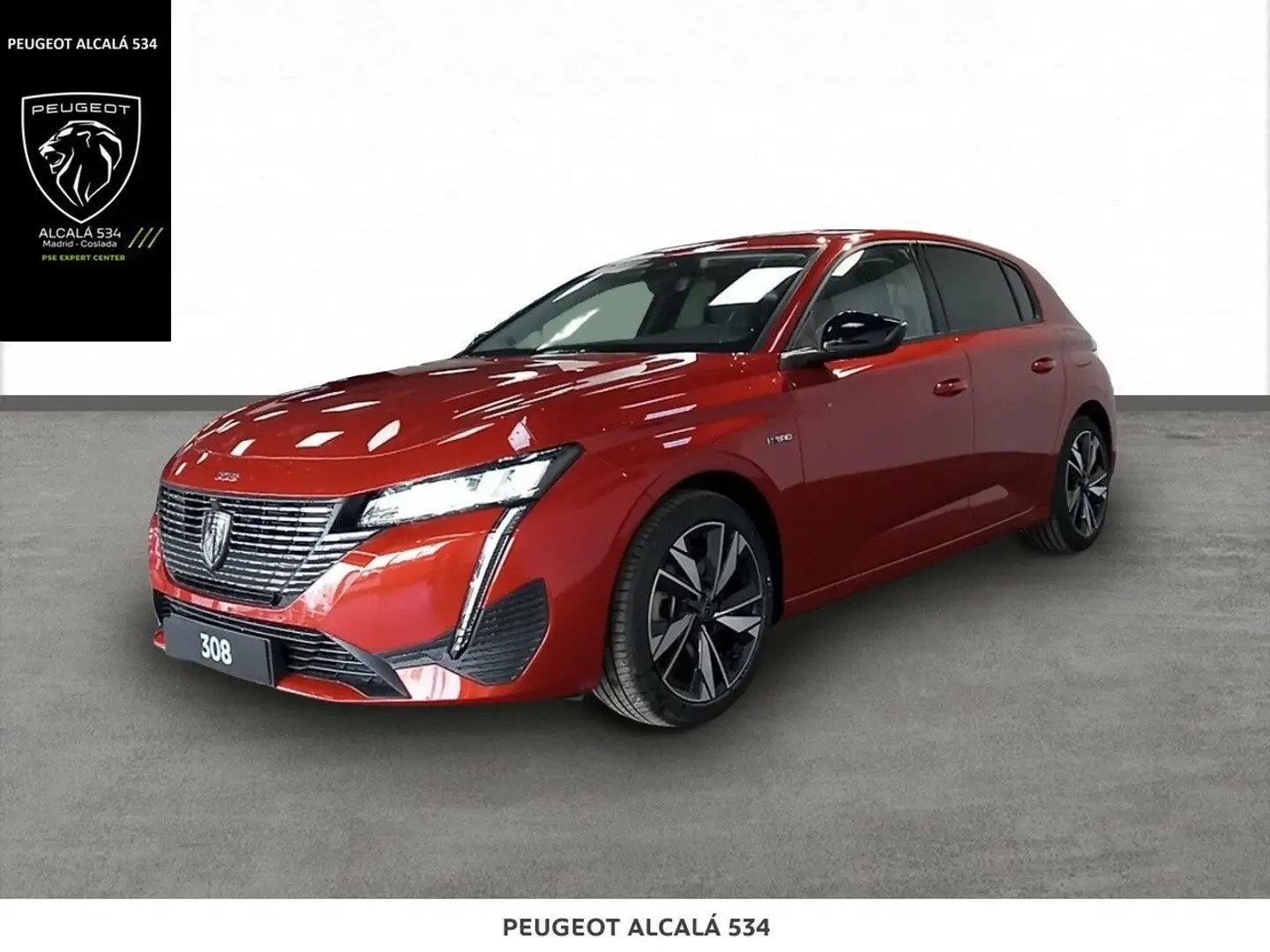 Peugeot 308 1.5 BlueHDi S&S Allure EAT8 130 Rouge - 1