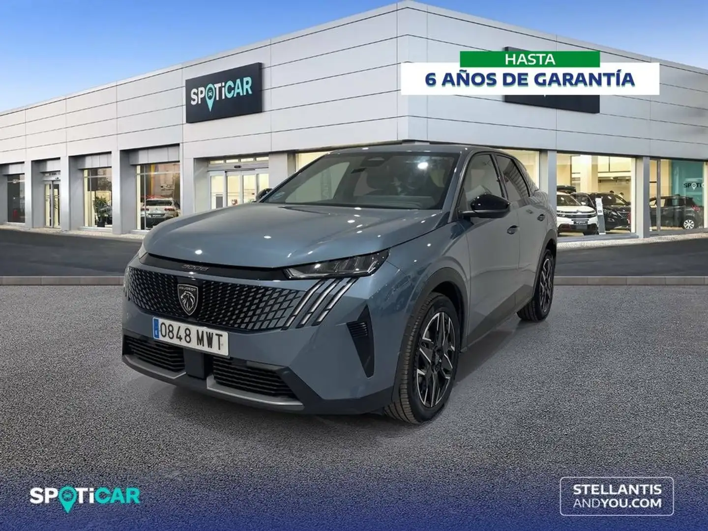 Peugeot 3008 1.2 100KW eDCS6 Allure Azul - 1