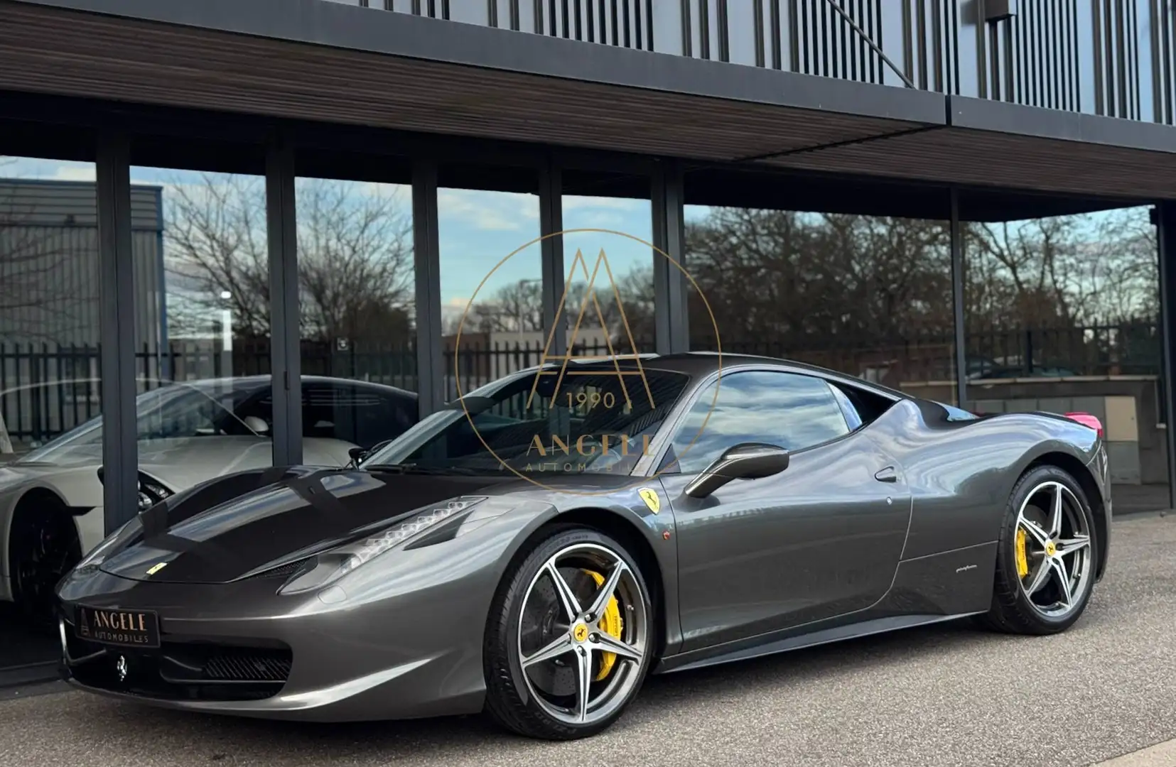 Ferrari 458 458 Italia 4.5 V8 570ch Gris - 1