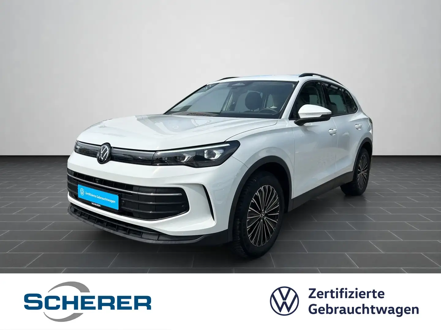 Volkswagen Tiguan Life 2.0 TDI 360° ACC AHK MATRIX NAVI PDC Weiß - 1