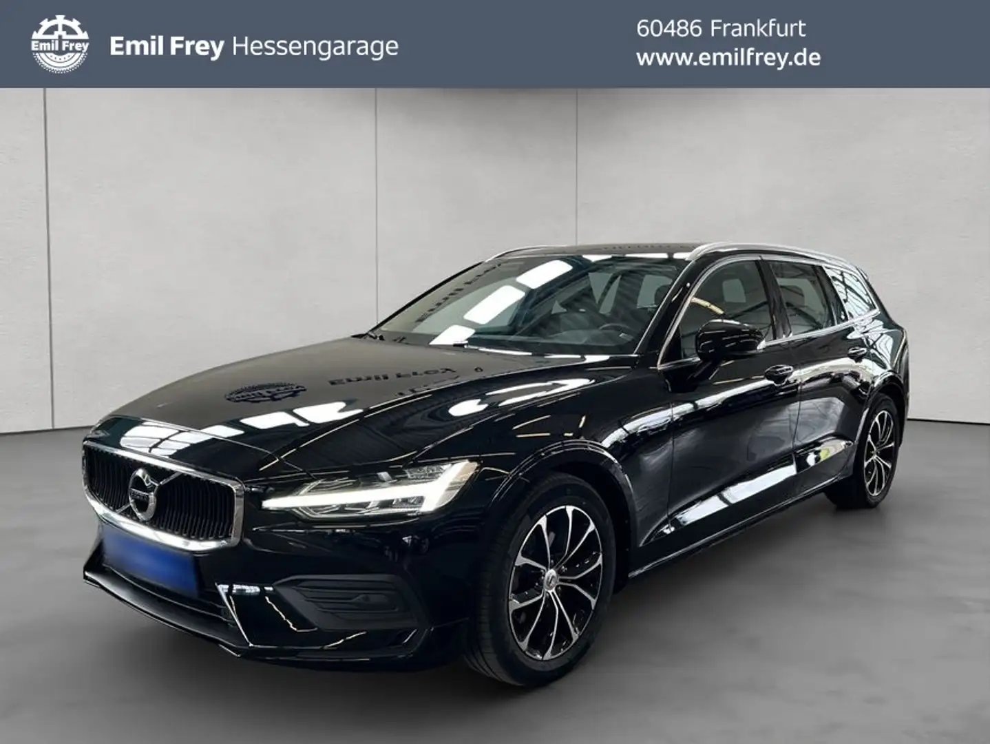Volvo V60 D3 Momentum-Pro Aut BLIS Navi LED Kamera 1.Han Nero - 1