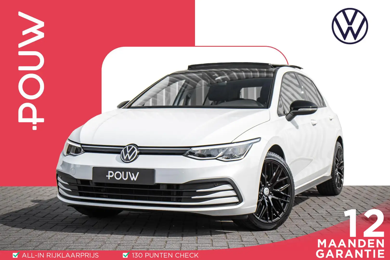 Volkswagen Golf 1.0 TSI 110pk Life Business | Panoramadak | 18" LM Wit - 1