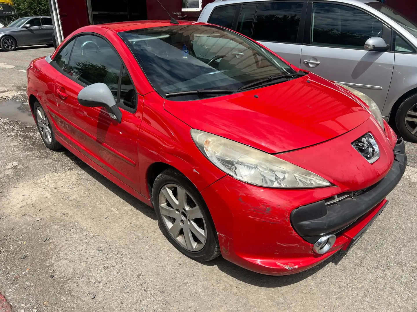 Peugeot 207 Sport TÜV 6/27, UNFALL, 98Tkm Rot - 1