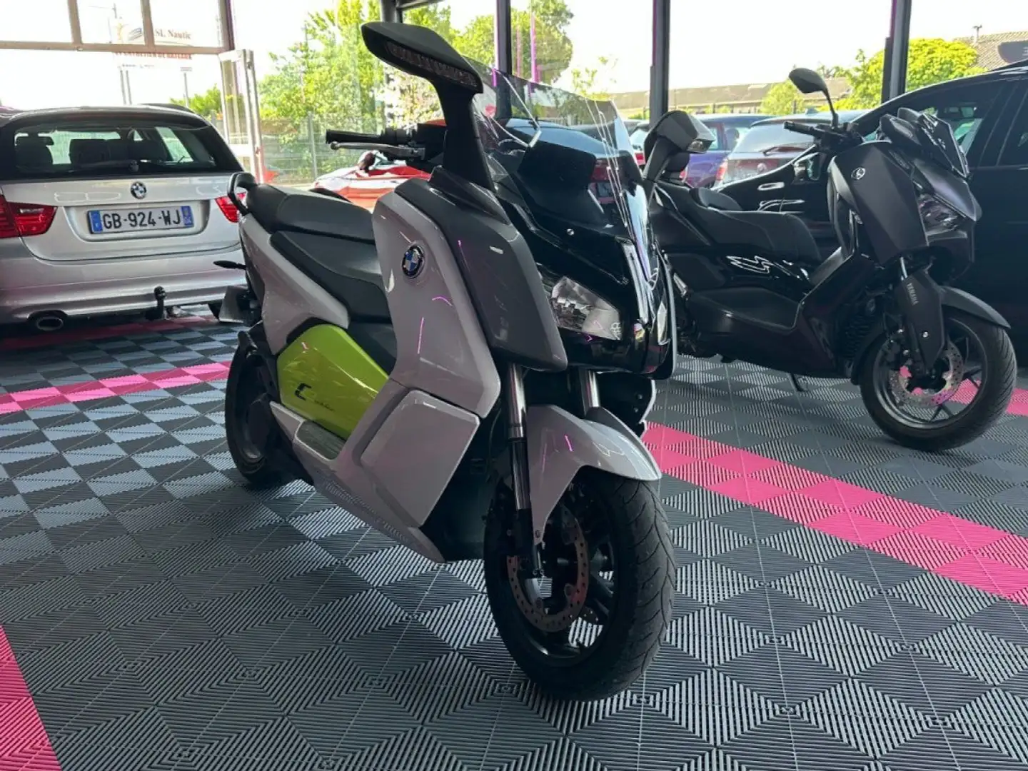 BMW C Evolution 125 cm3 Electrique - Poignees chauffantes - Blanc - 2