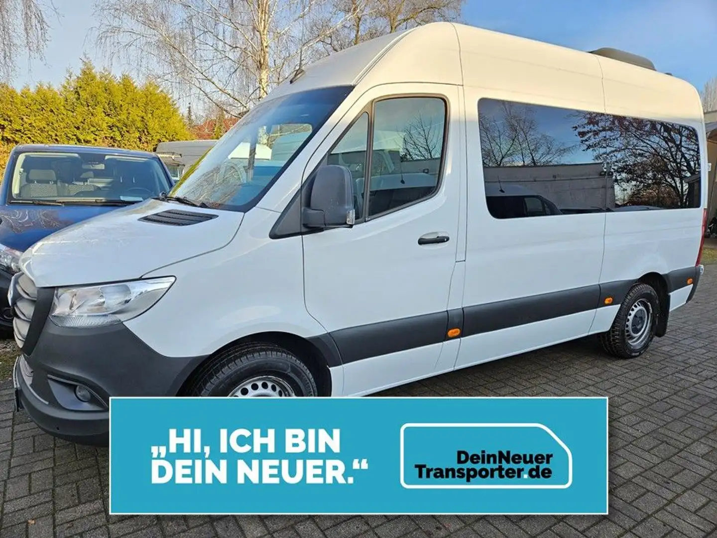 Mercedes-Benz Sprinter 317 TOURER|8+1 SITZE|LIFT|DACHKLIMA|AMF Blanc - 1