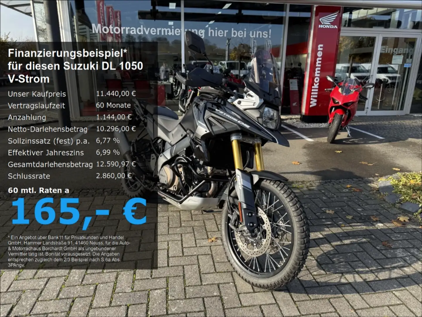 Suzuki V-Strom 1050 *wenig KM*Checkheft*Garantie*Schwarz*108 PS* Nero - 1