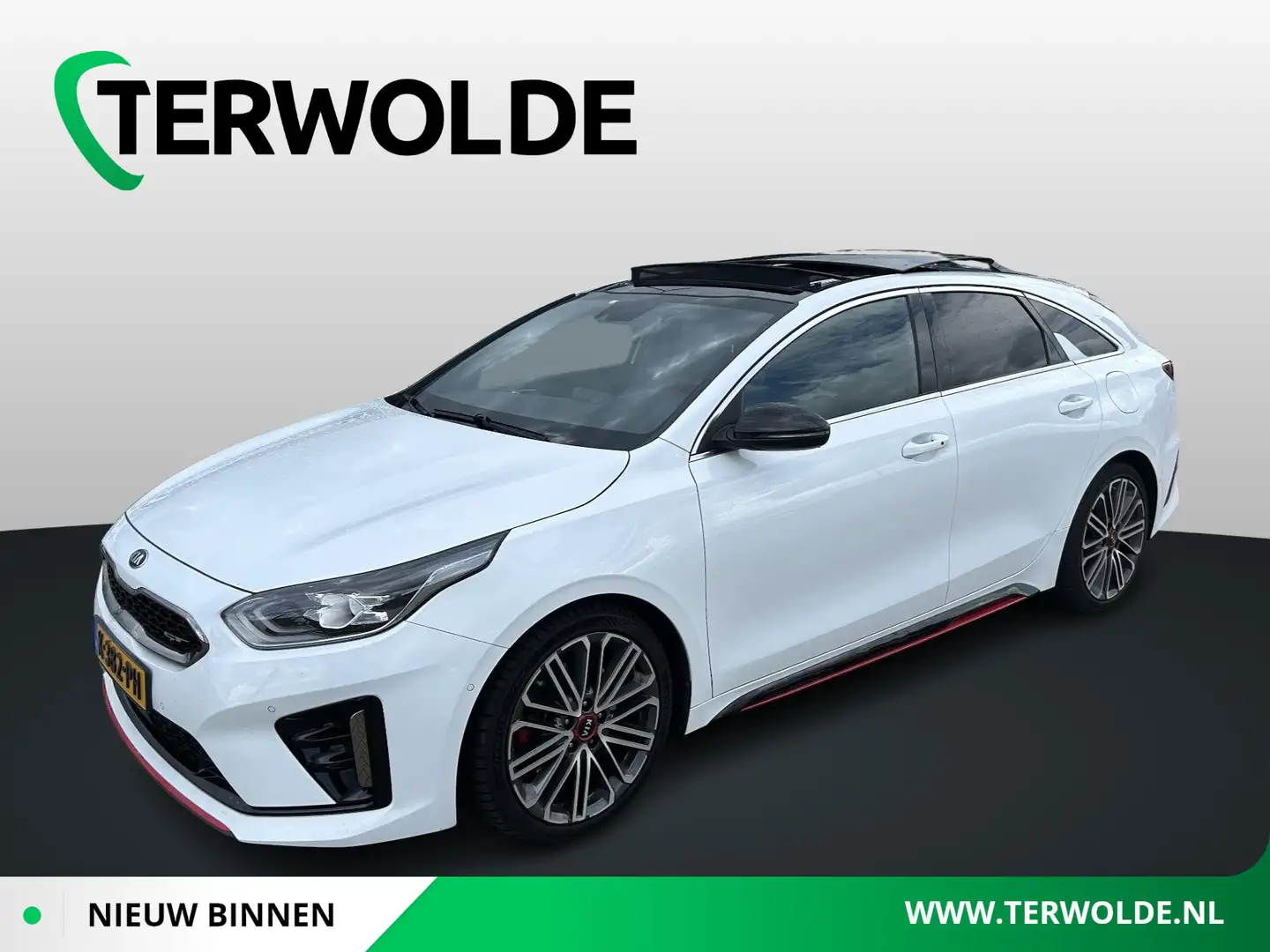 Kia ProCeed / pro_cee'd 1.6 T-GDI 204 PK GT | Panoramadak | Wit - 1