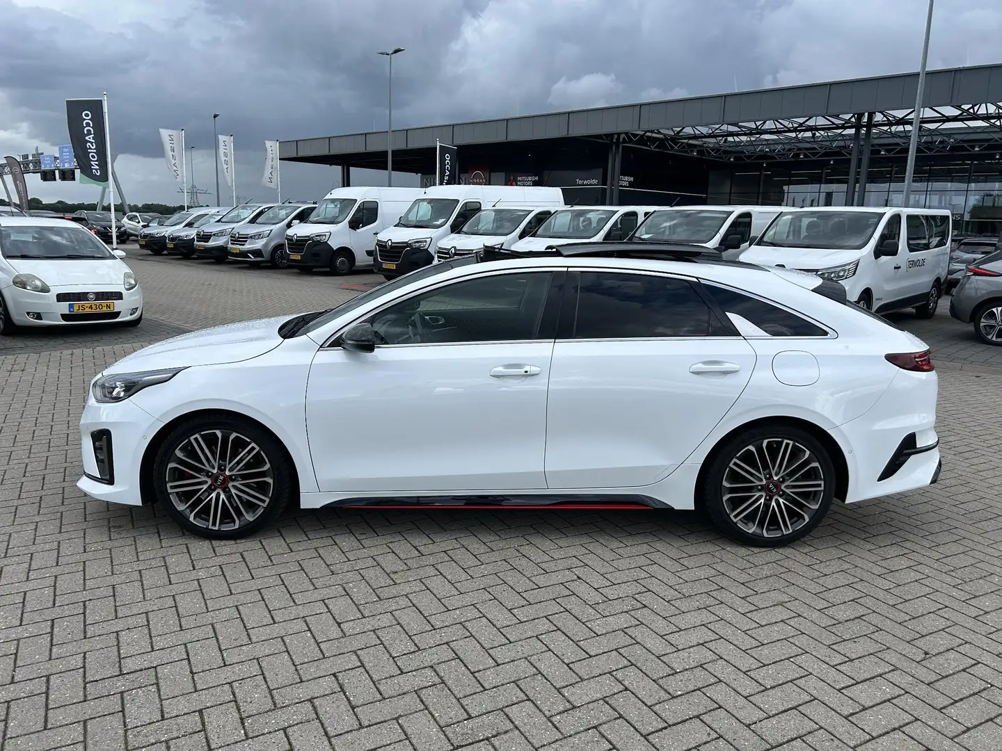 Kia ProCeed / pro_cee'd 1.6 T-GDI 204 PK GT | Panoramadak | Wit - 2