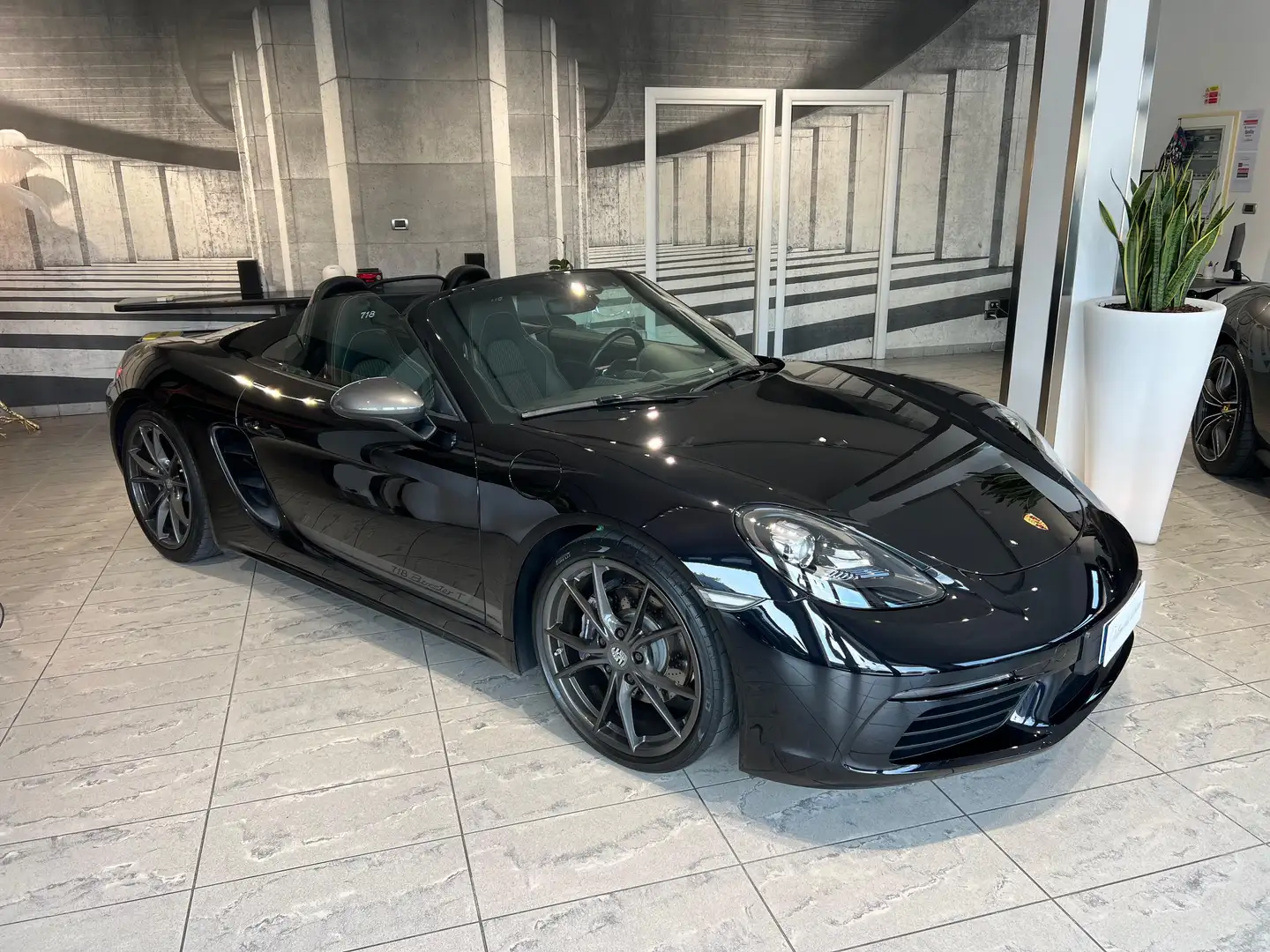 Porsche Boxster 718 2.0 T 300cv pdk-SPORT CHRONO -UFFICIALE! Nero - 1