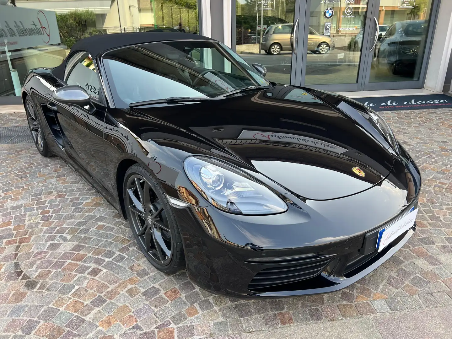 Porsche Boxster 718 2.0 T 300cv pdk-SPORT CHRONO -UFFICIALE! Negro - 1
