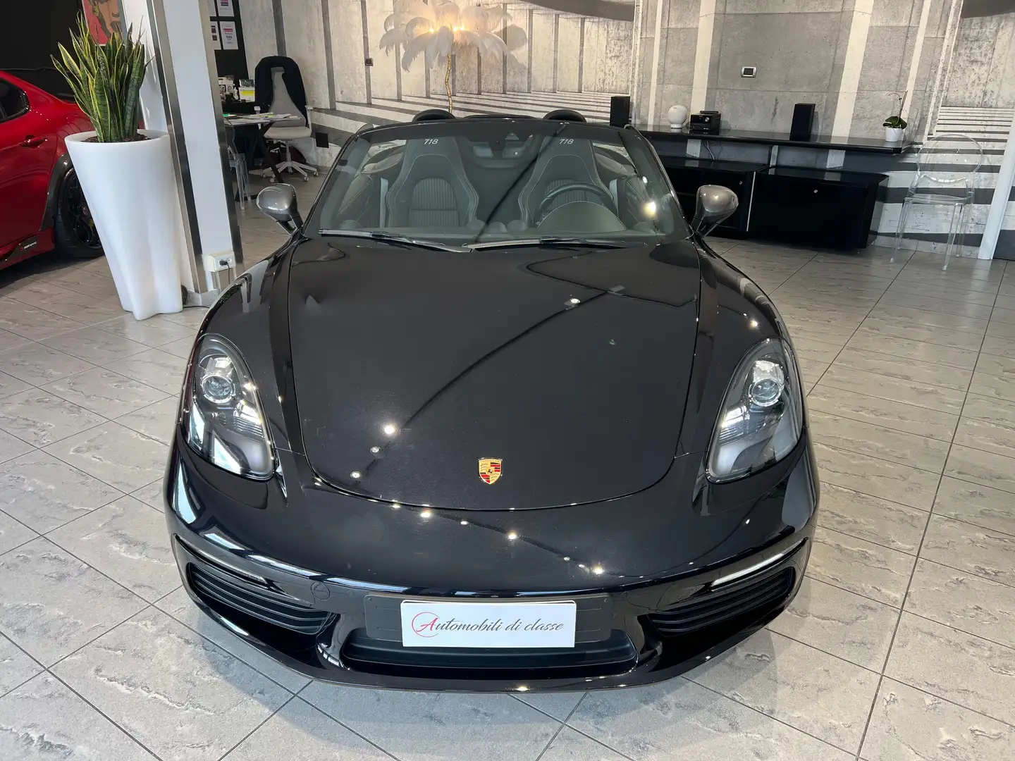 Porsche Boxster 718 2.0 T 300cv pdk-SPORT CHRONO -UFFICIALE! Nero - 2