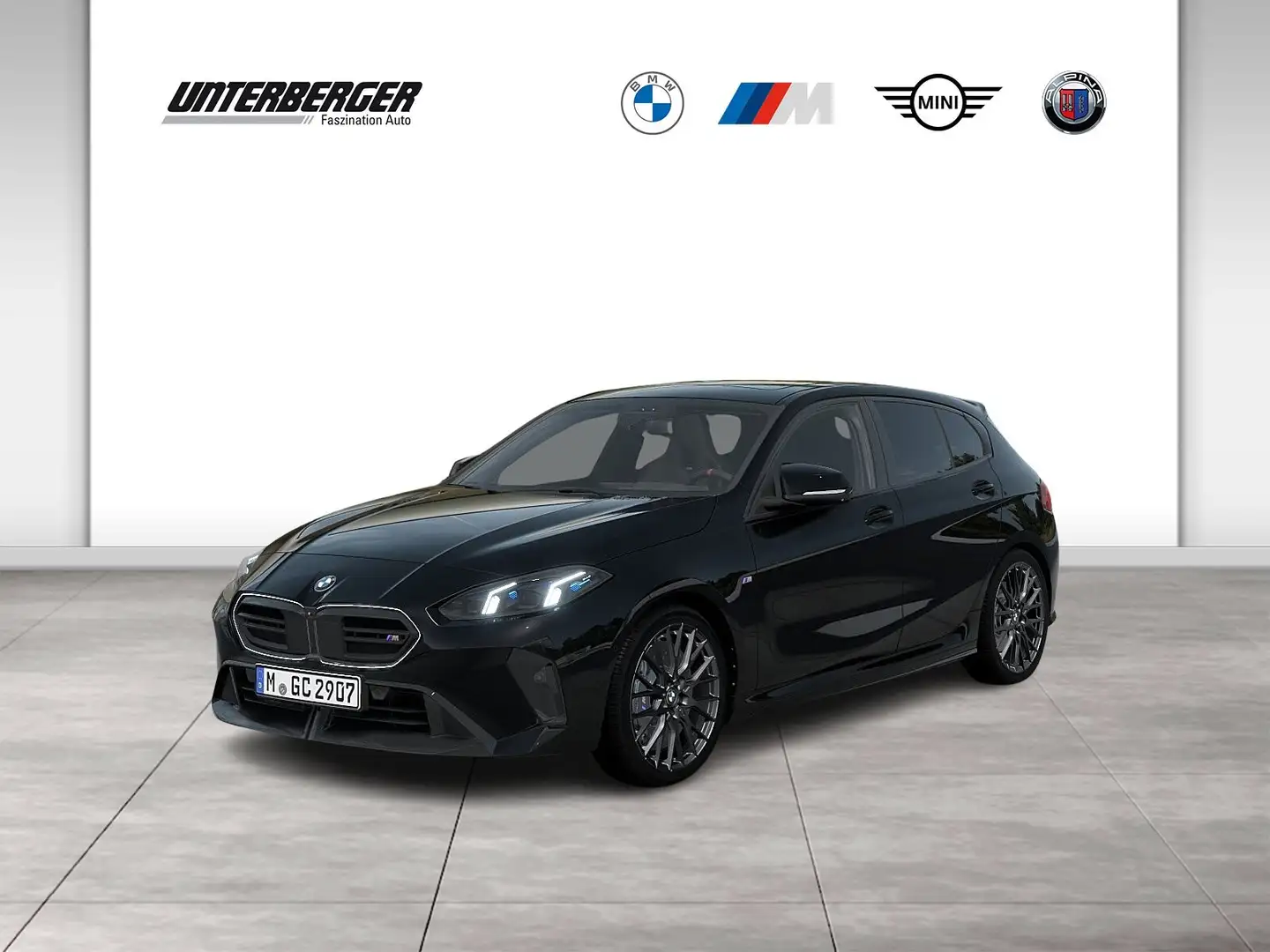 BMW 135 M135 xDrive M Sportpaket Pro PA+ DA+ AHK HK HUD Noir - 1