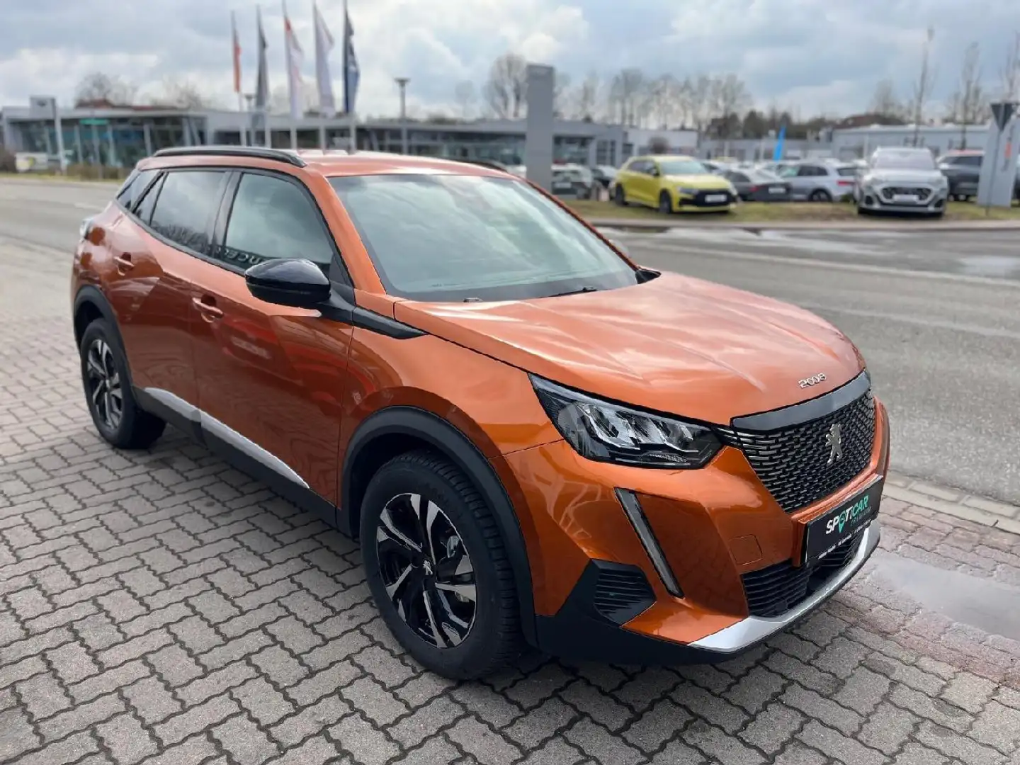 Peugeot 2008 2008 Allure Pack +Navi+3D Cockpit+SHZ+GripCtrl Orange - 2