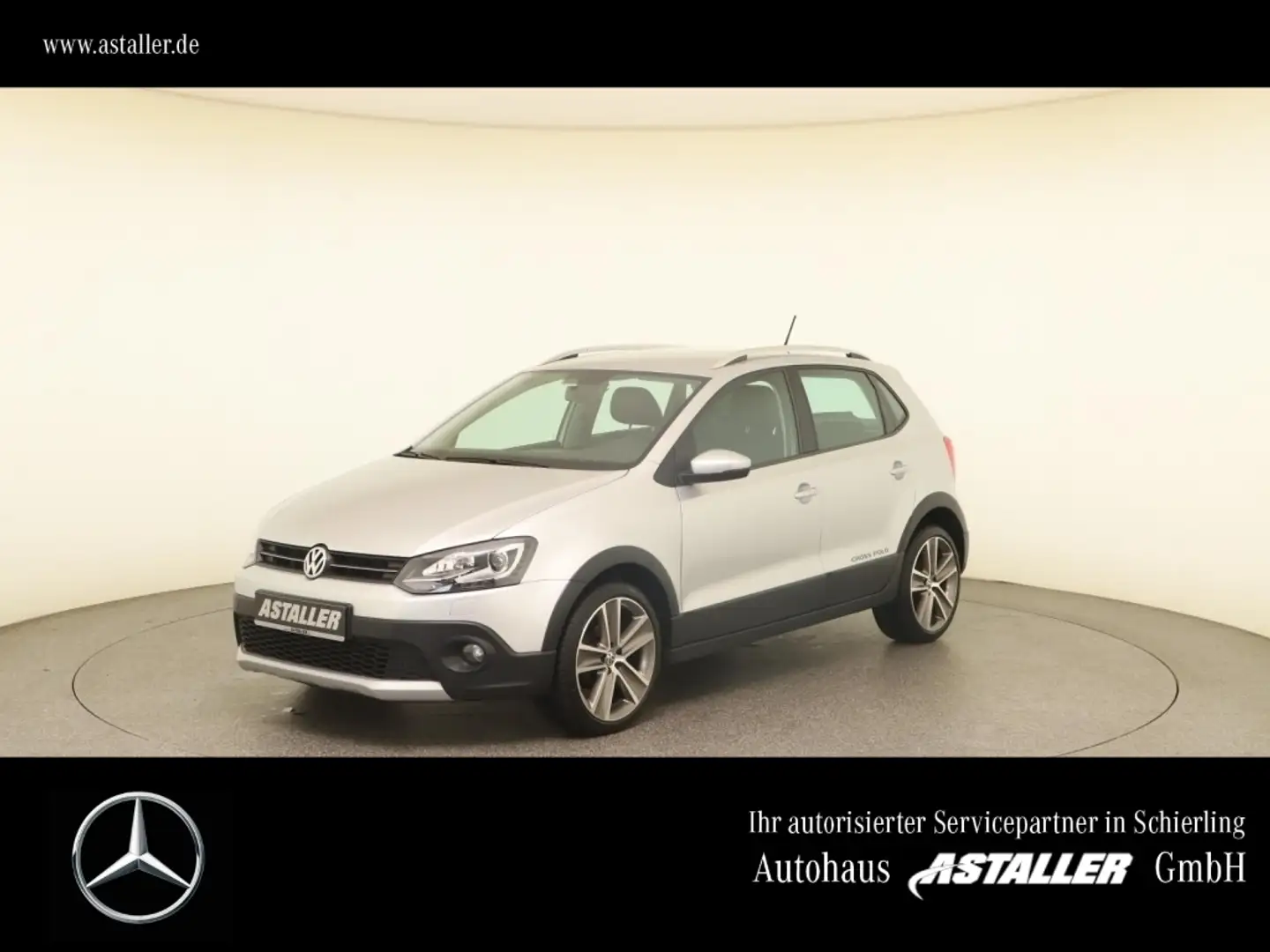 Volkswagen Polo V Cross 1.2 TSI  BI-Xen+Cool&Sound2+PTS Zilver - 1