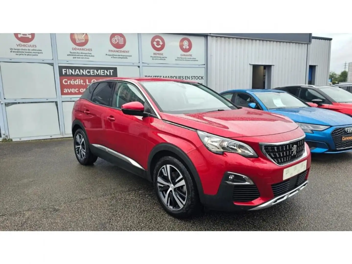 Peugeot 3008 Allure 1.5 BlueHDi 130cv EAT8 + Hayon mains libres Rouge - 1
