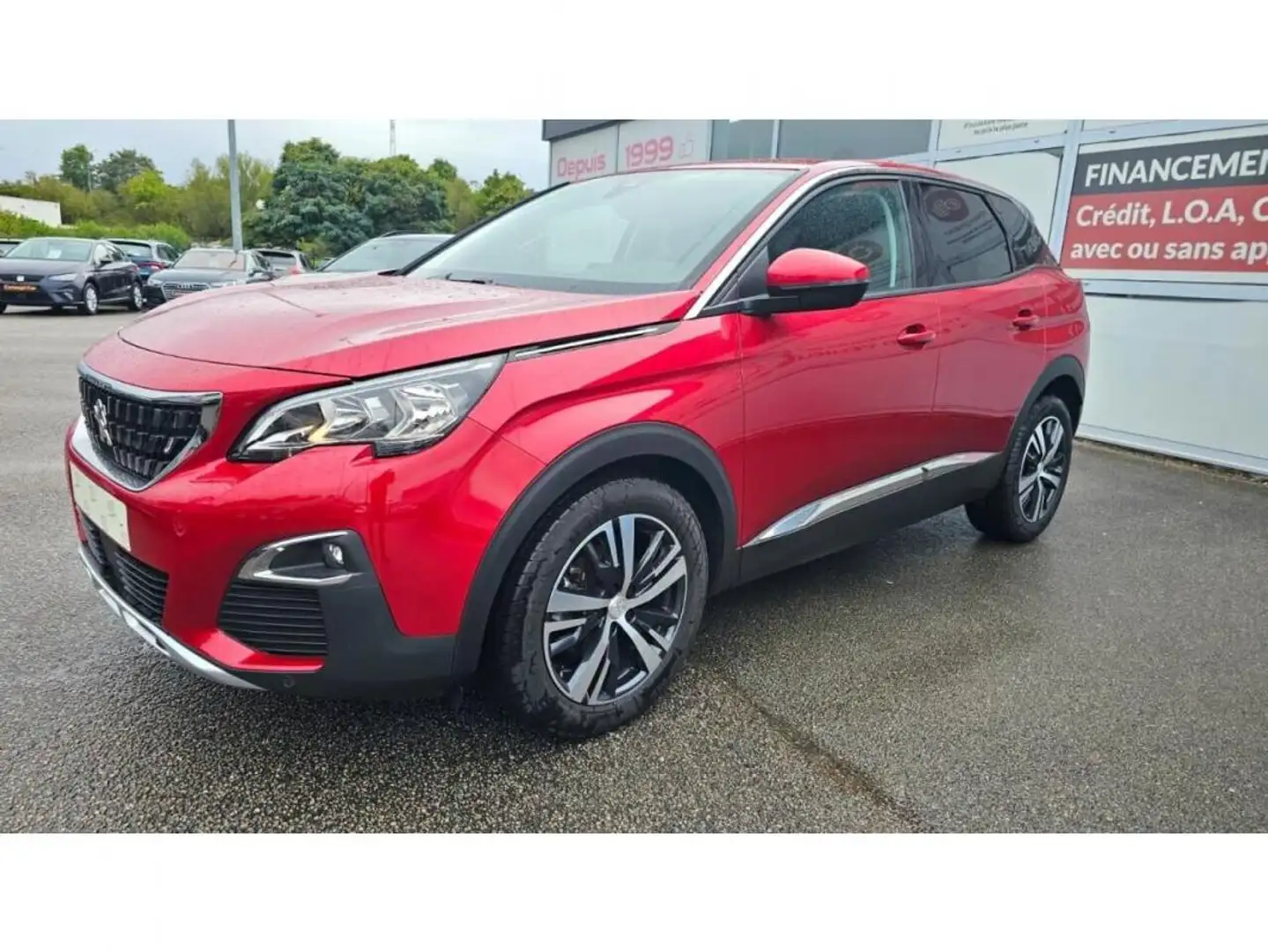 Peugeot 3008 Allure 1.5 BlueHDi 130cv EAT8 + Hayon mains libres Rouge - 2