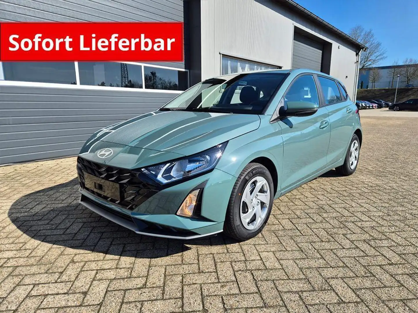 Hyundai i20 1.0 T-GDI 90PS Automatik 5-Türer Sitzheizung Le... Grün - 1