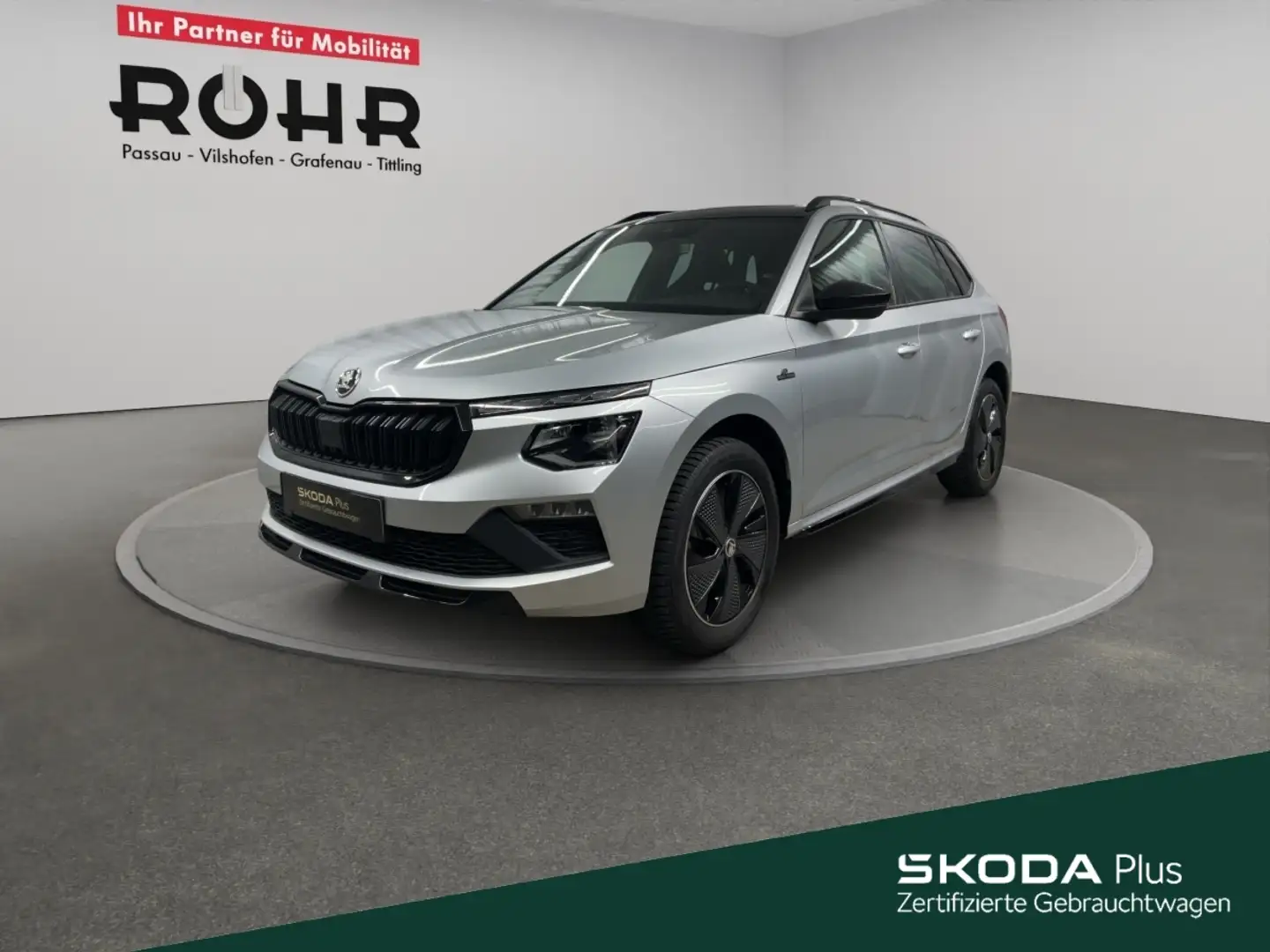 Skoda Kamiq Monte Carlo (Navi.Kamera.Pano.ACC.beheizb.Lenkrad) Silber - 1
