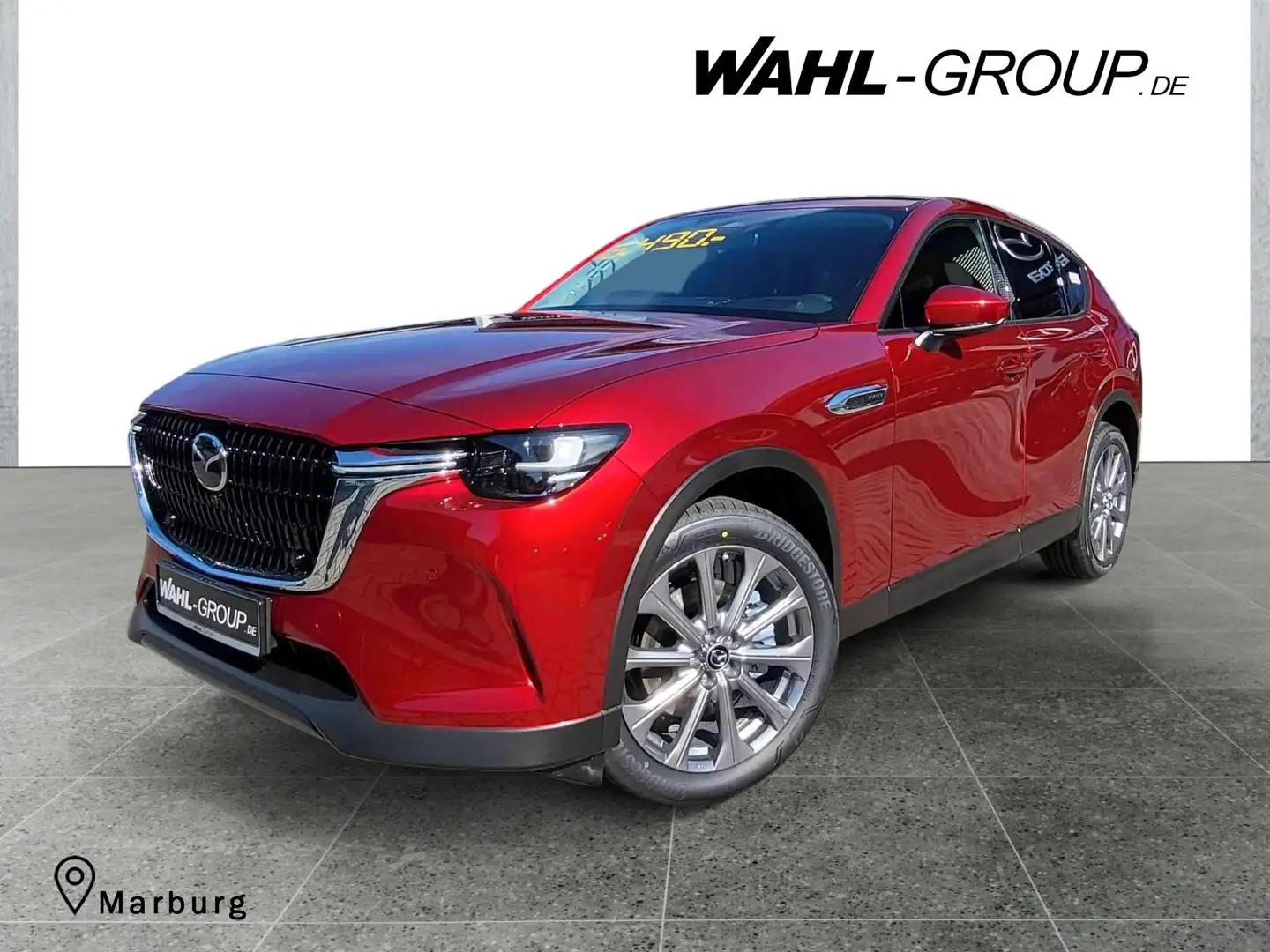 Mazda CX-60 2.5 e-SKYACTIV PHEV 330 Exclusive-Line*LED*RFK*PDC Rojo - 1