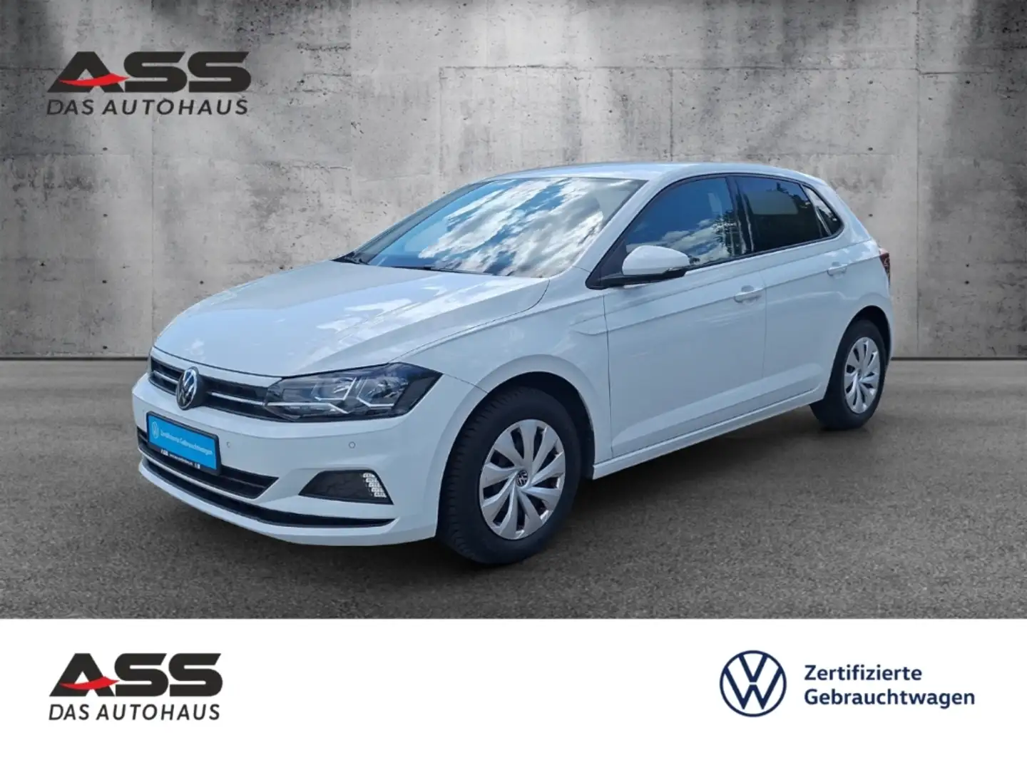 Volkswagen Polo VI 1.0 TSI EU6d Comfortline Musikstreaming DAB SHZ Weiß - 1