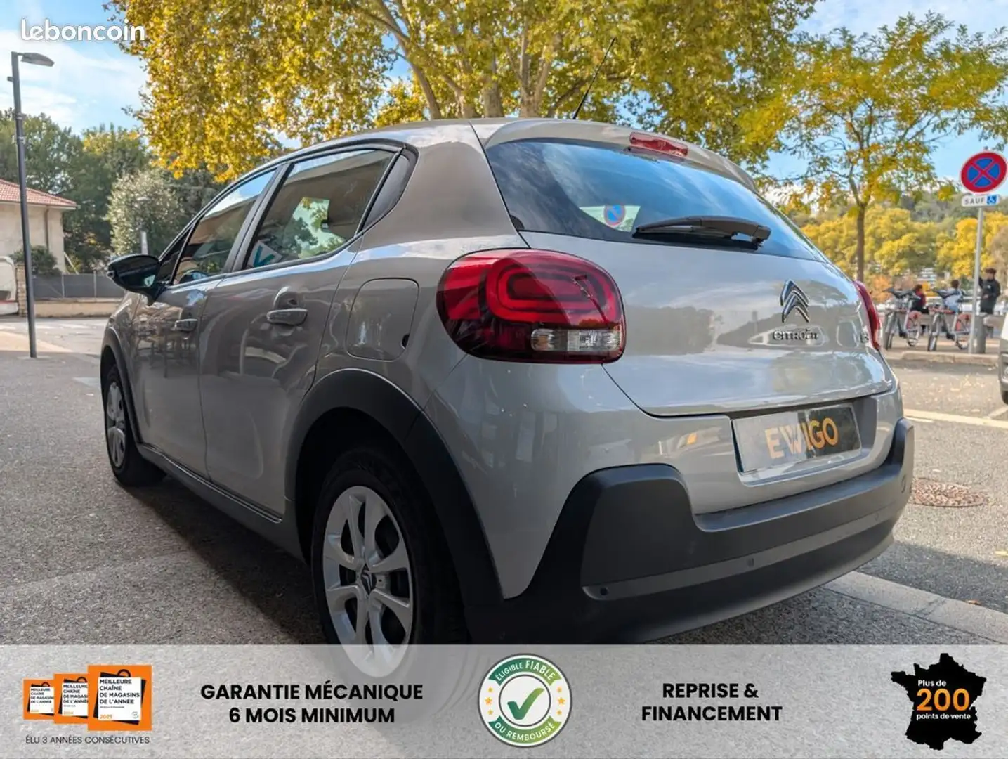Citroen C3 iii 82ch feel carplay Beige - 2