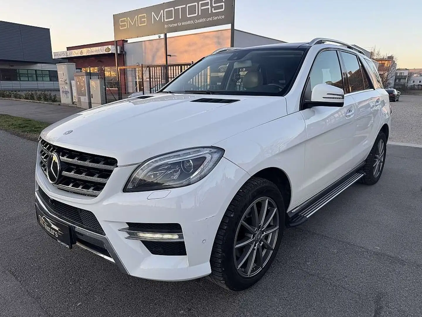 Mercedes-Benz ML 350 BlueTEC 4MATIC Aut. DPF Blanc - 2