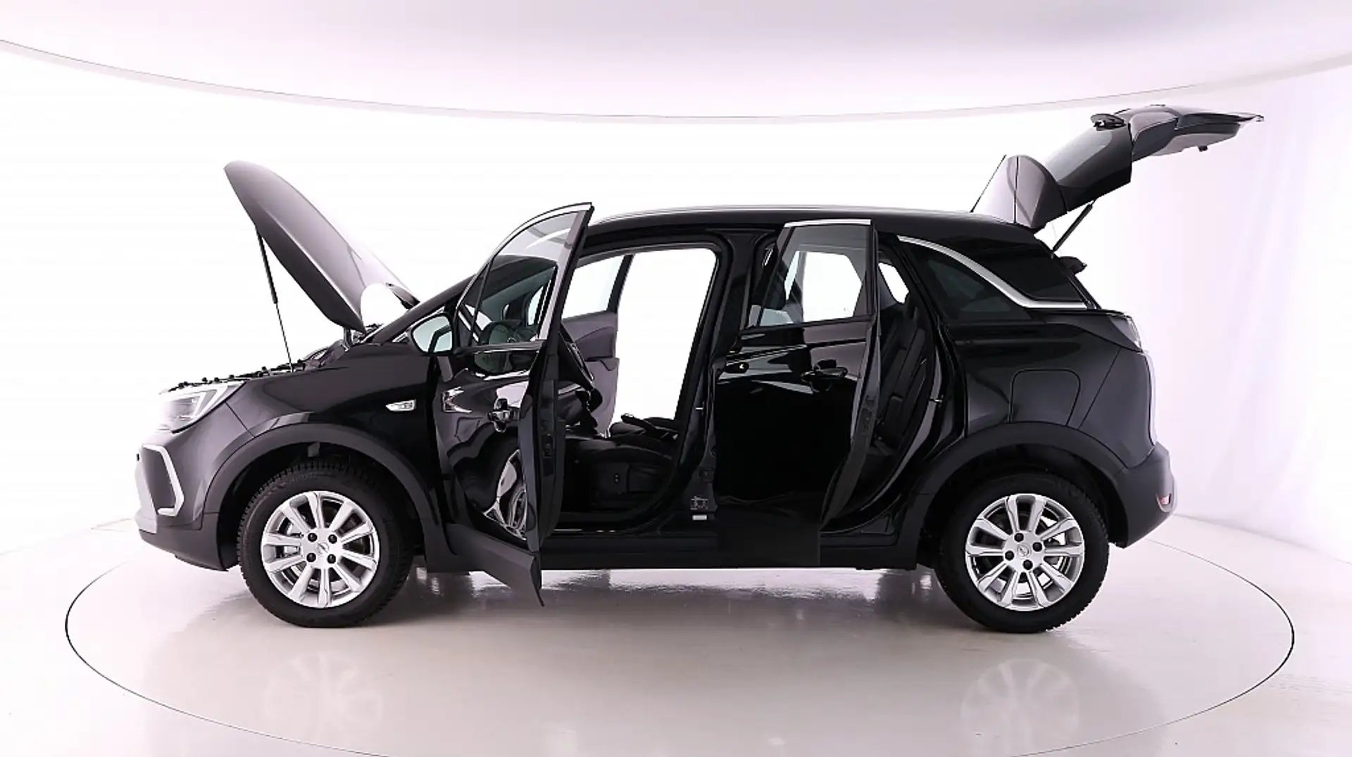 Opel Crossland 1,2 Turbo Elegance Schwarz - 2