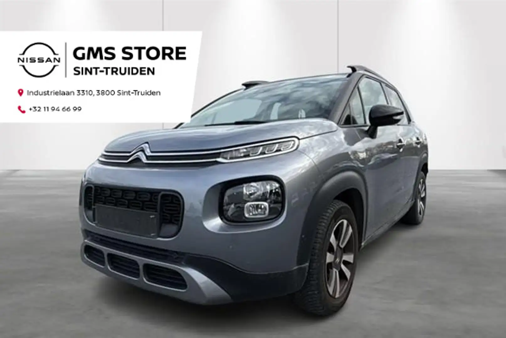 Citroen C3 Aircross 1.2 PureTech 110 S&S MAN Shine Airco, camera, 1ste Gris - 1