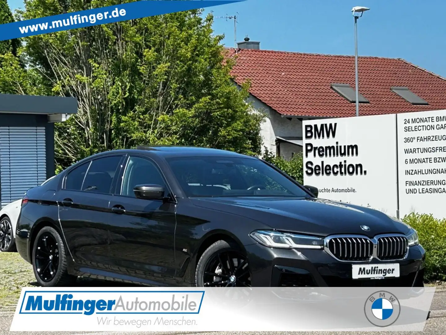 BMW 540 i M Sport SView Laser HUD ACC KomfS.GlasD.AHK Grau - 1