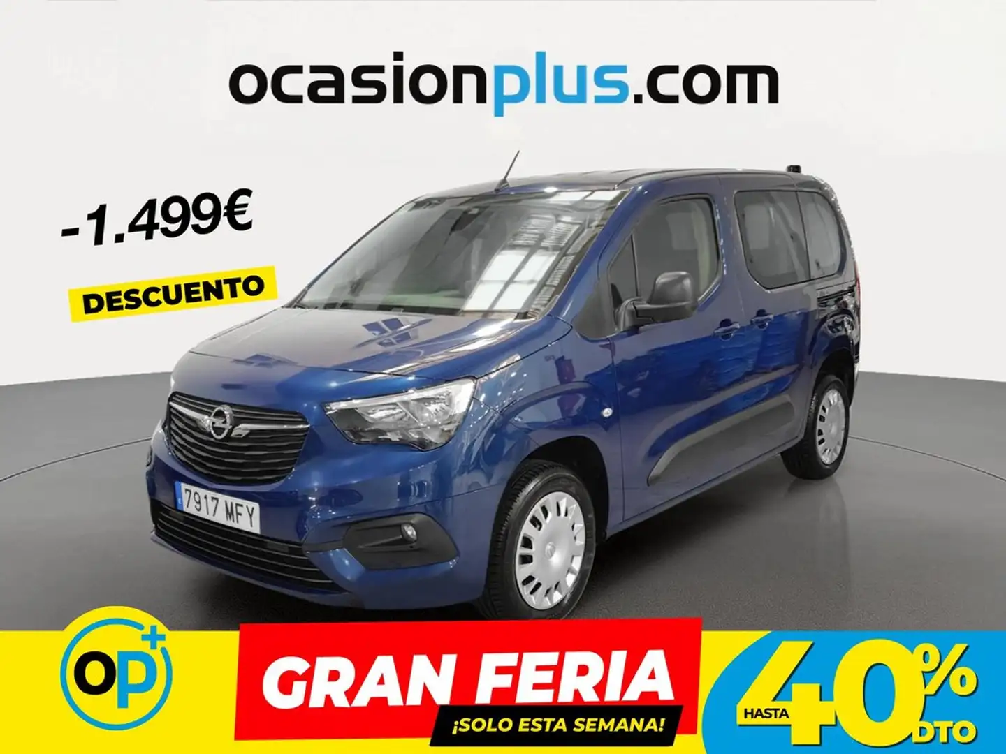 Opel Combo N1 Life 1.5TD S&S L Business Edition 100 Azul - 1