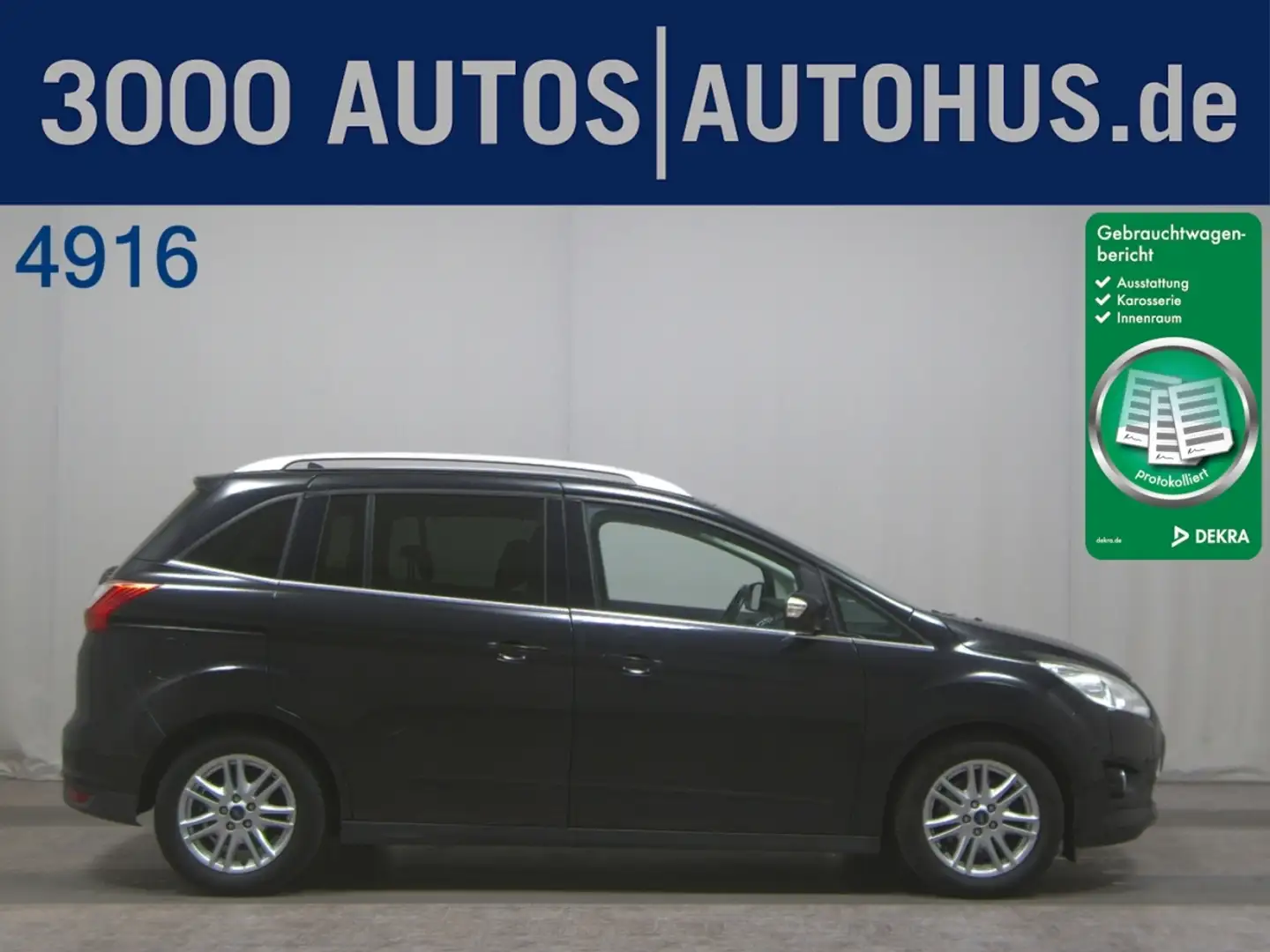 Ford Grand C-Max 1.6 TDCi Titanium 7-Sitze Navi PDC crna - 1